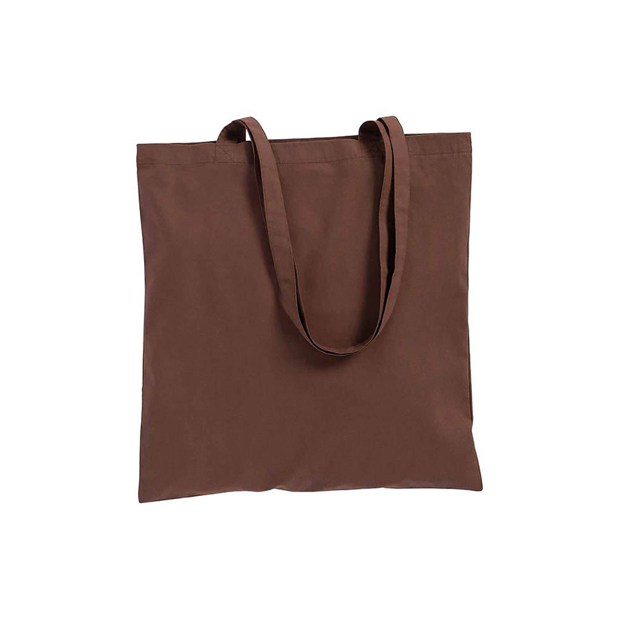 Immagine Shopper in cotone, manici lunghi