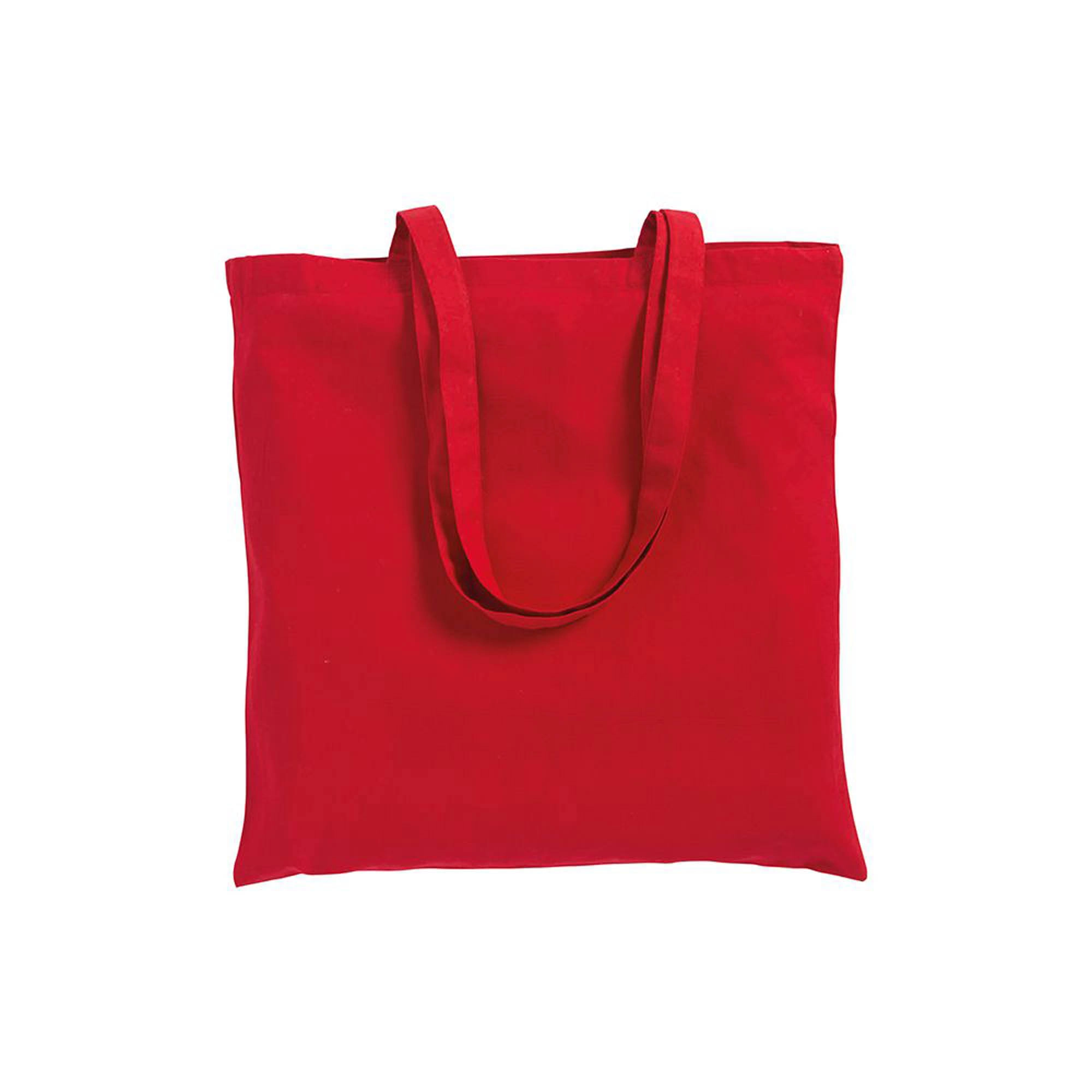 Immagine Shopper in cotone, manici lunghi