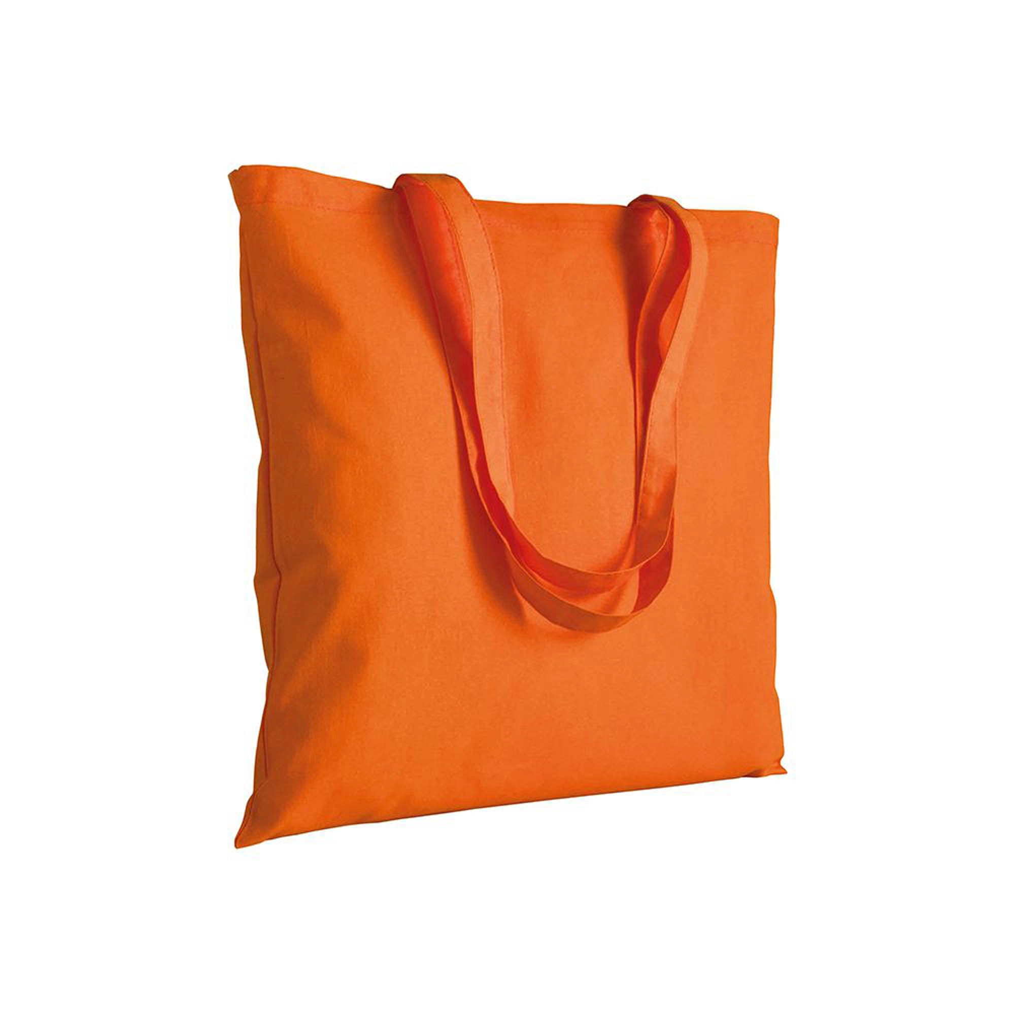 Immagine Shopper in cotone, manici lunghi
