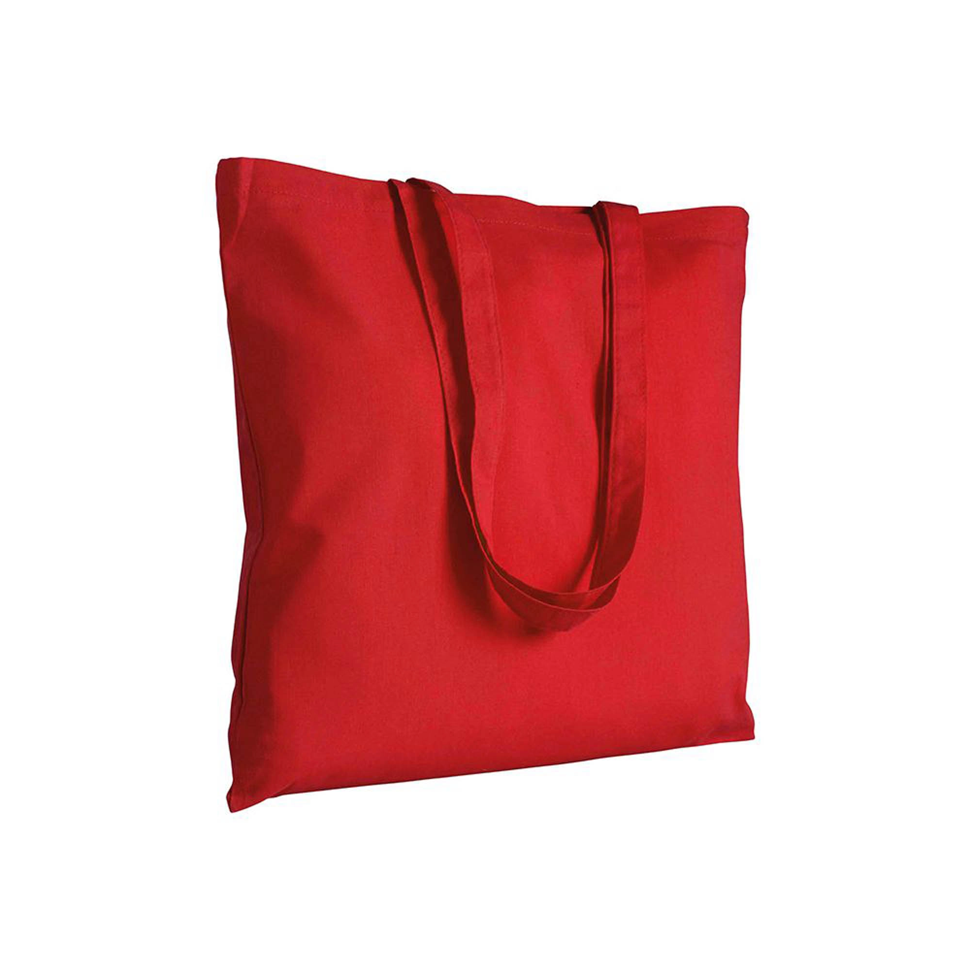 Immagine Shopper in cotone, manici lunghi