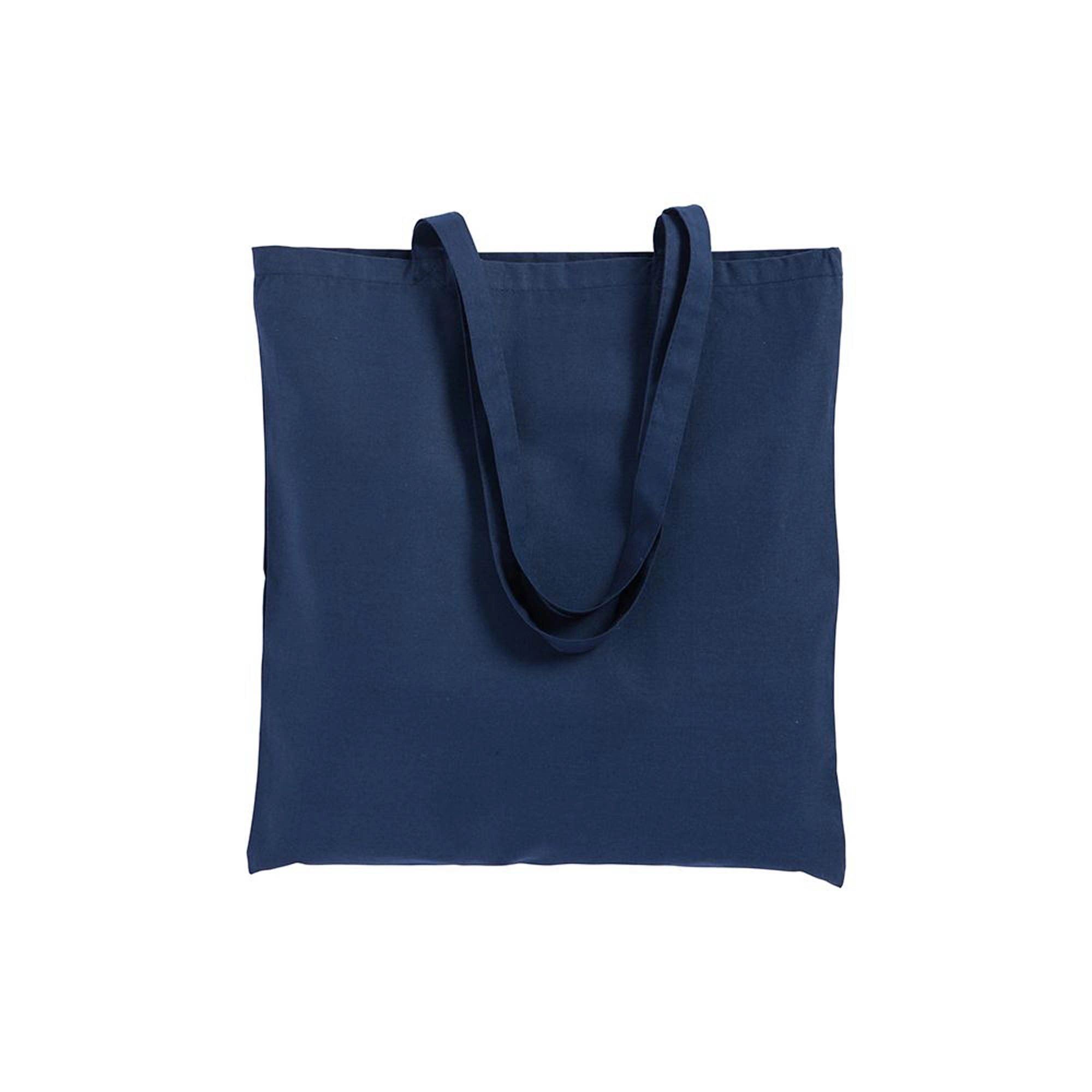 Immagine Shopper in cotone, manici lunghi