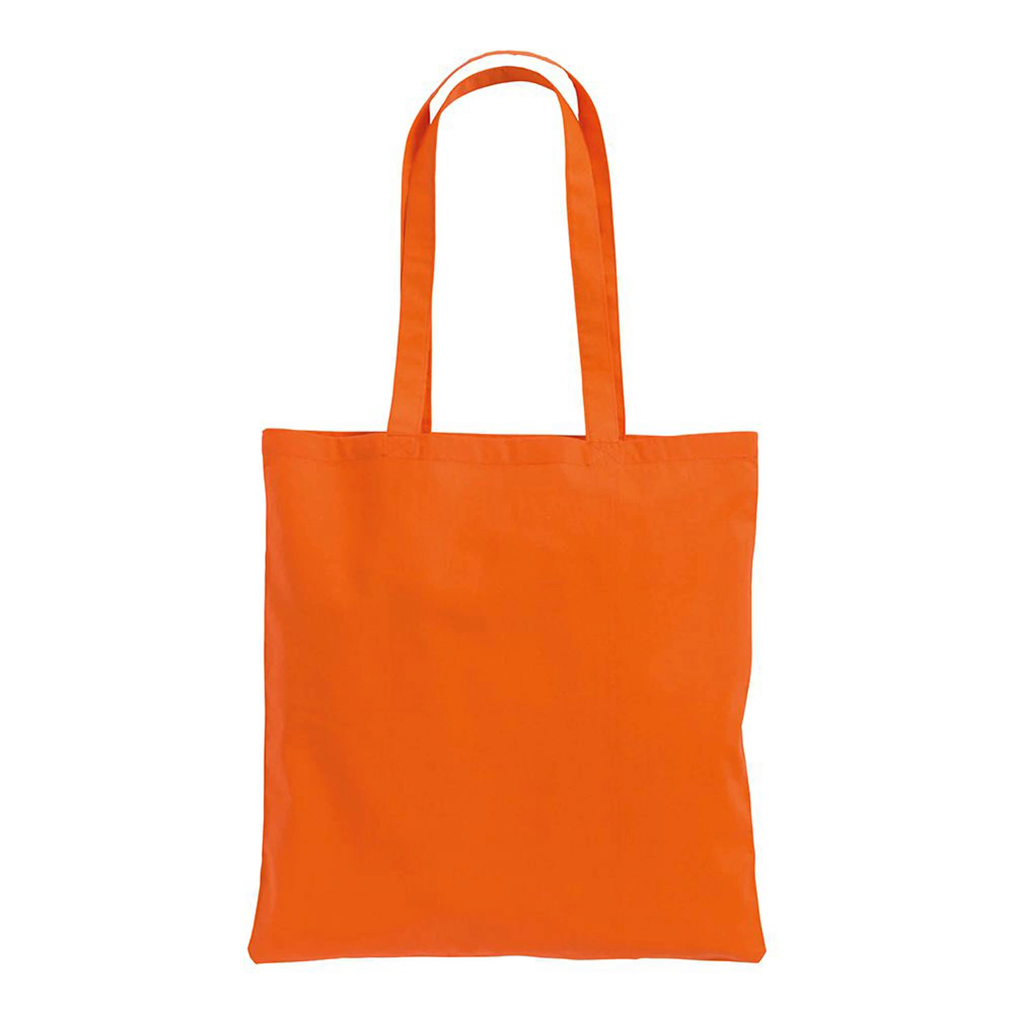 Immagine Shopper in cotone, manici lunghi