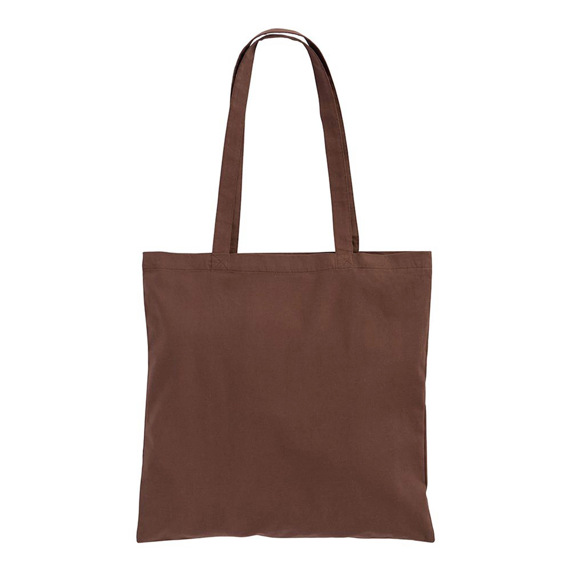 Immagine Shopper in cotone, manici lunghi
