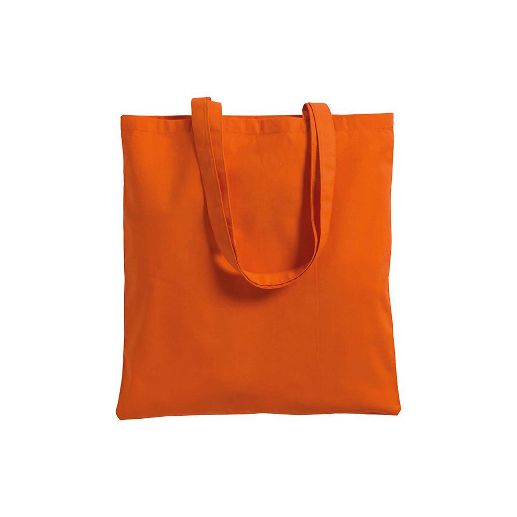 Immagine Shopper in cotone, manici lunghi