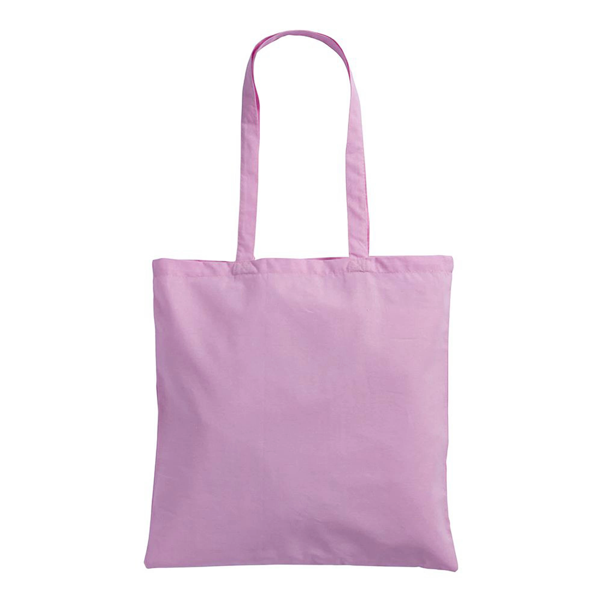 Immagine Shopper in cotone, manici lunghi