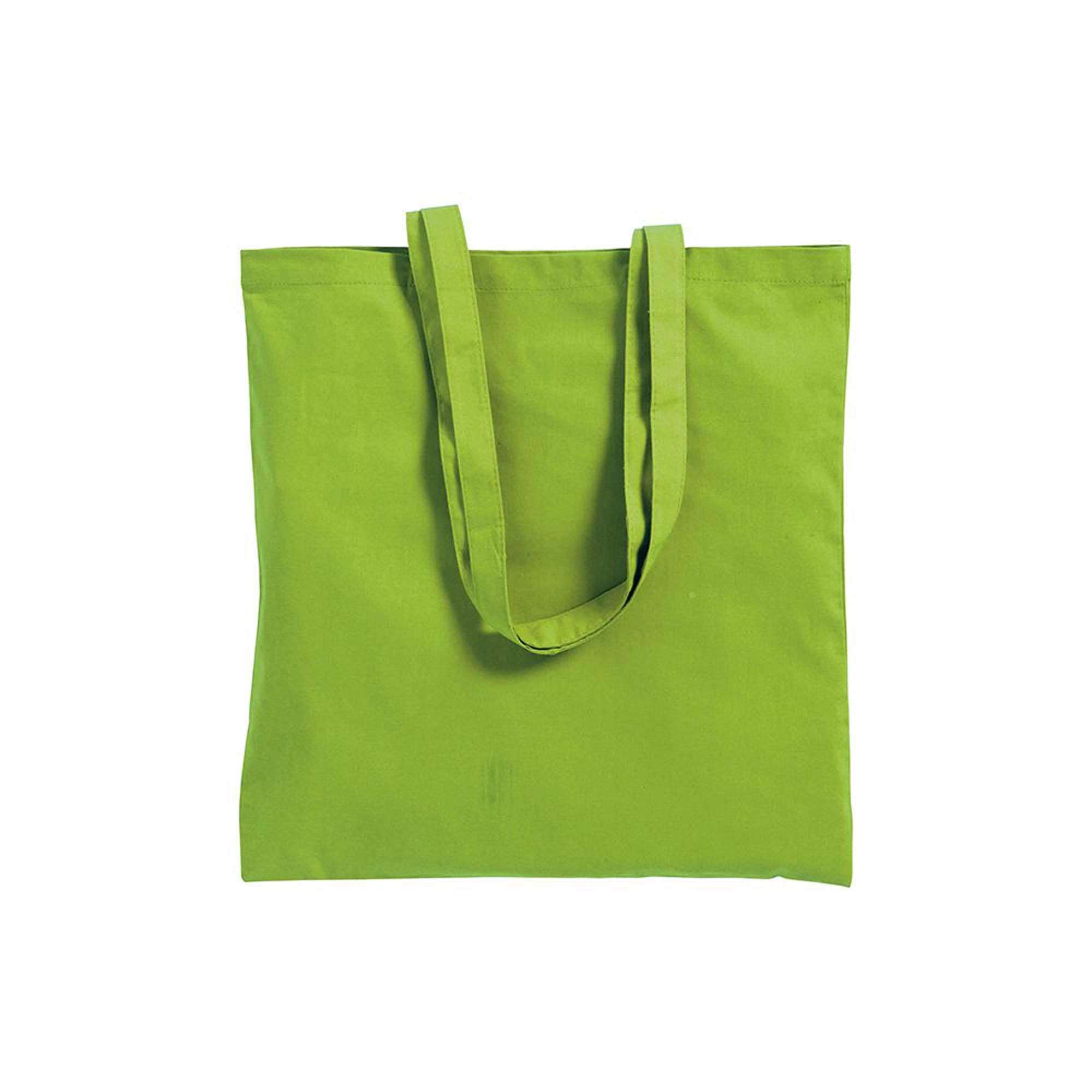 Immagine Shopper in cotone, manici lunghi