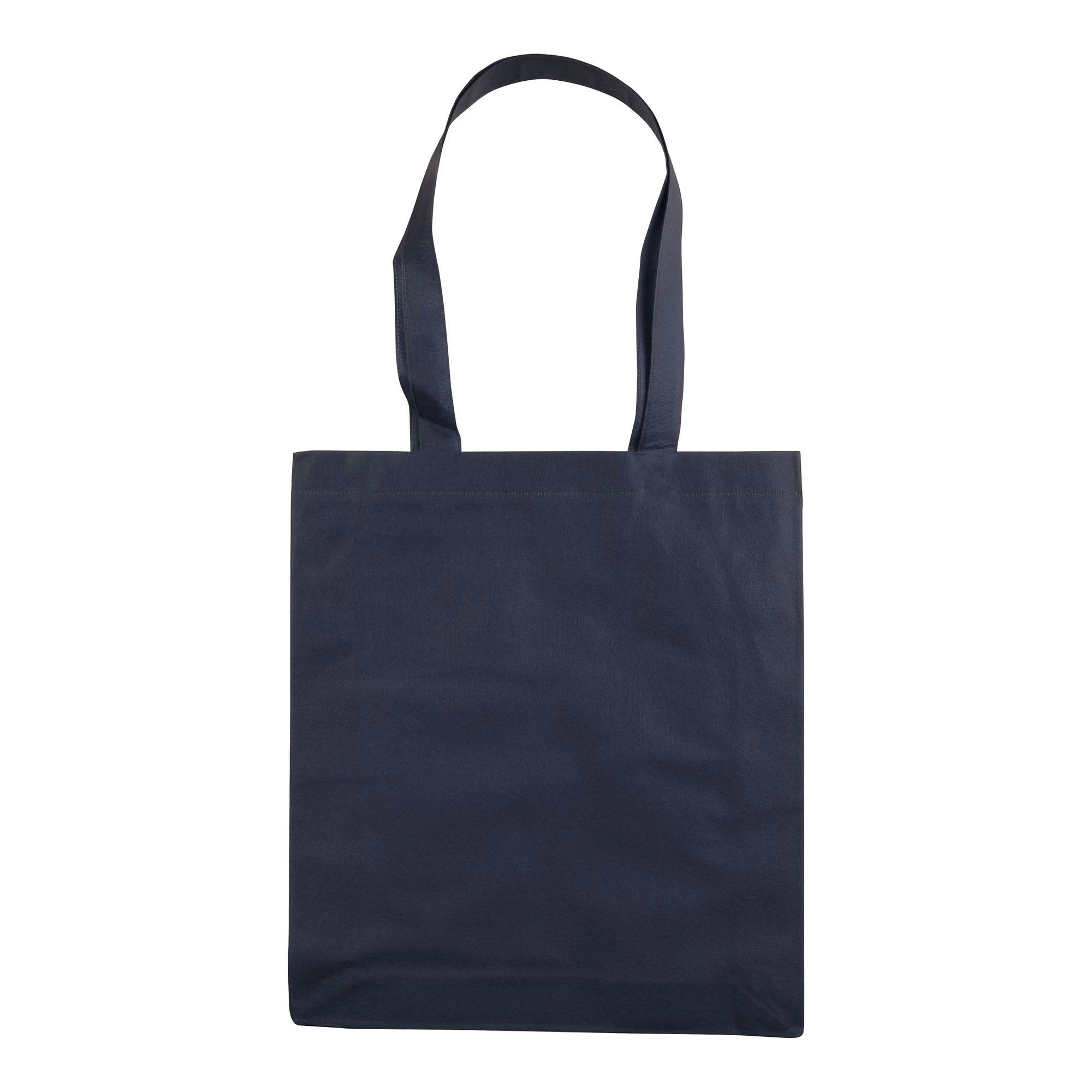 Immagine Shopper in TNT 80 g/m2 cucito, manici lunghi
