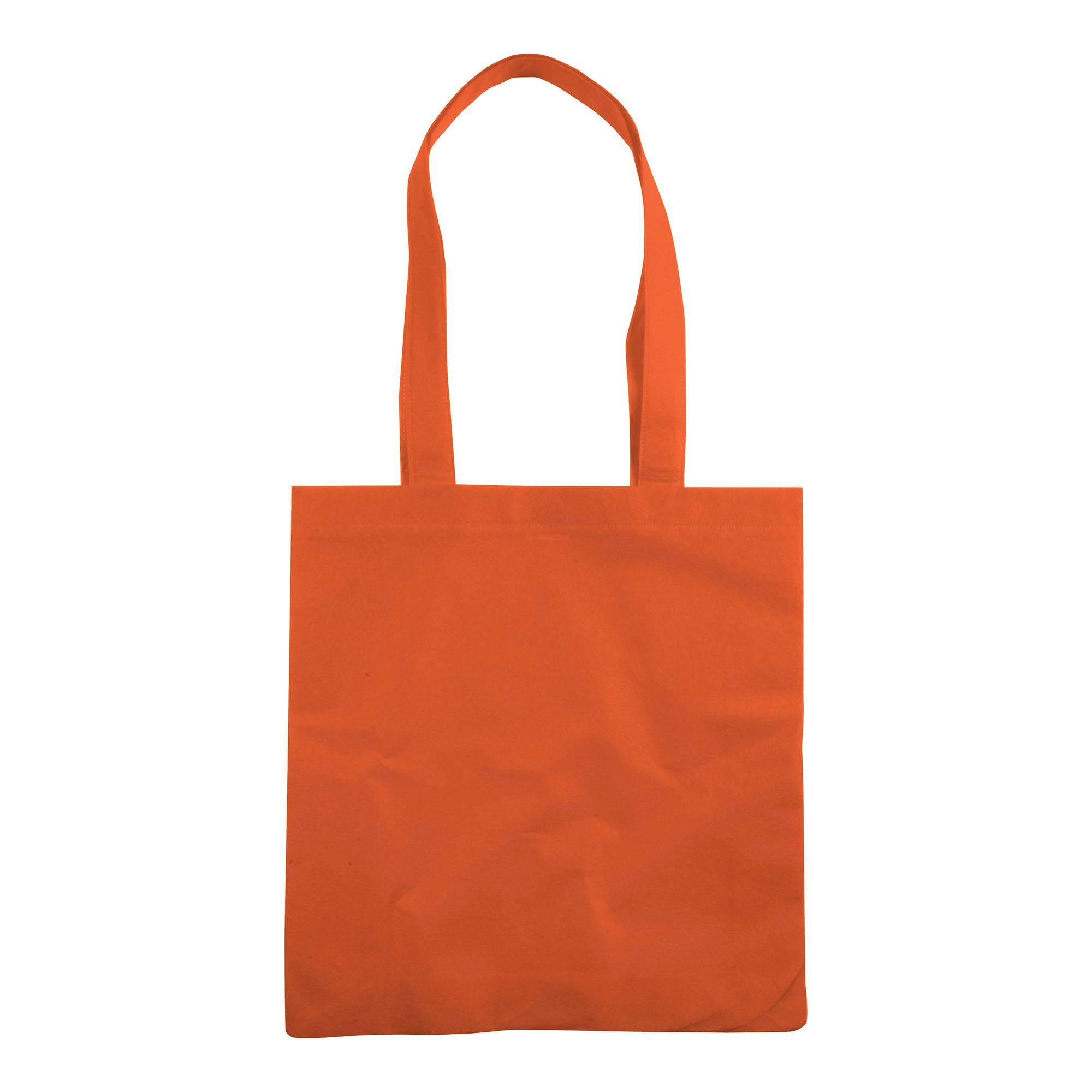 Immagine Shopper in TNT 80 g/m2 cucito, manici lunghi