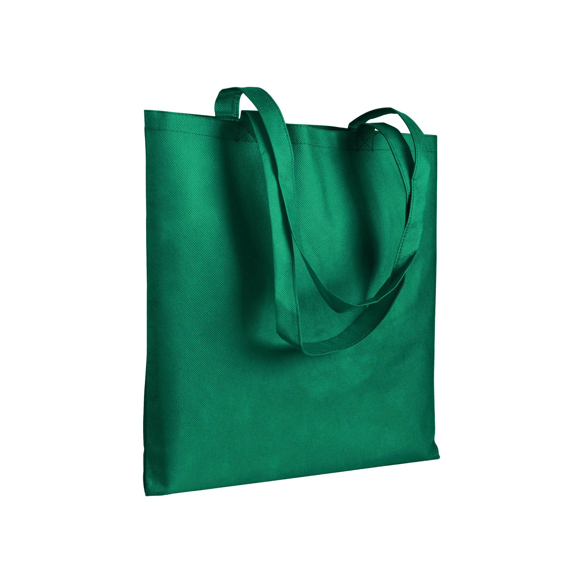 Immagine Shopper in TNT 80 g/m2 cucito, manici lunghi
