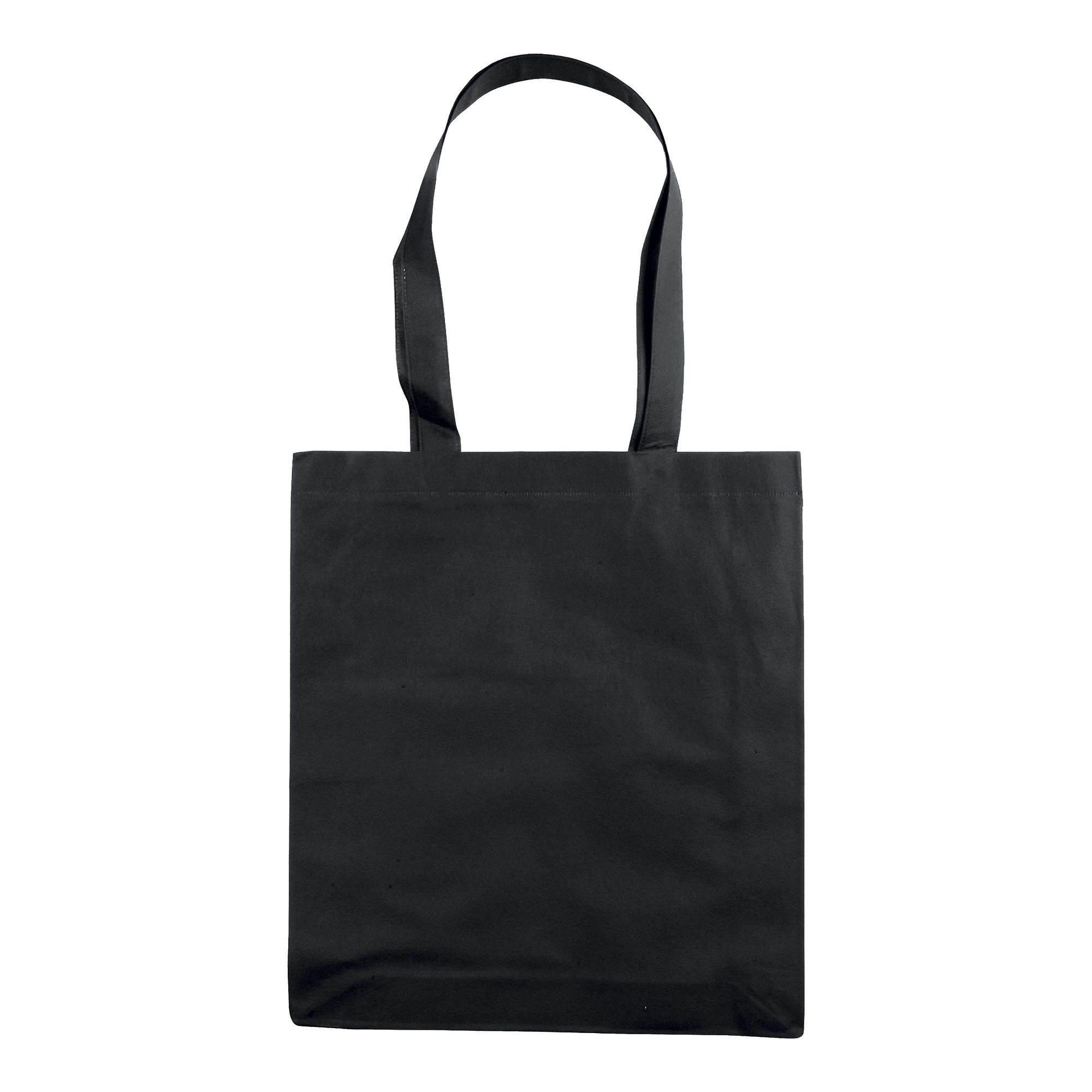 Immagine Shopper in TNT 80 g/m2 cucito, manici lunghi