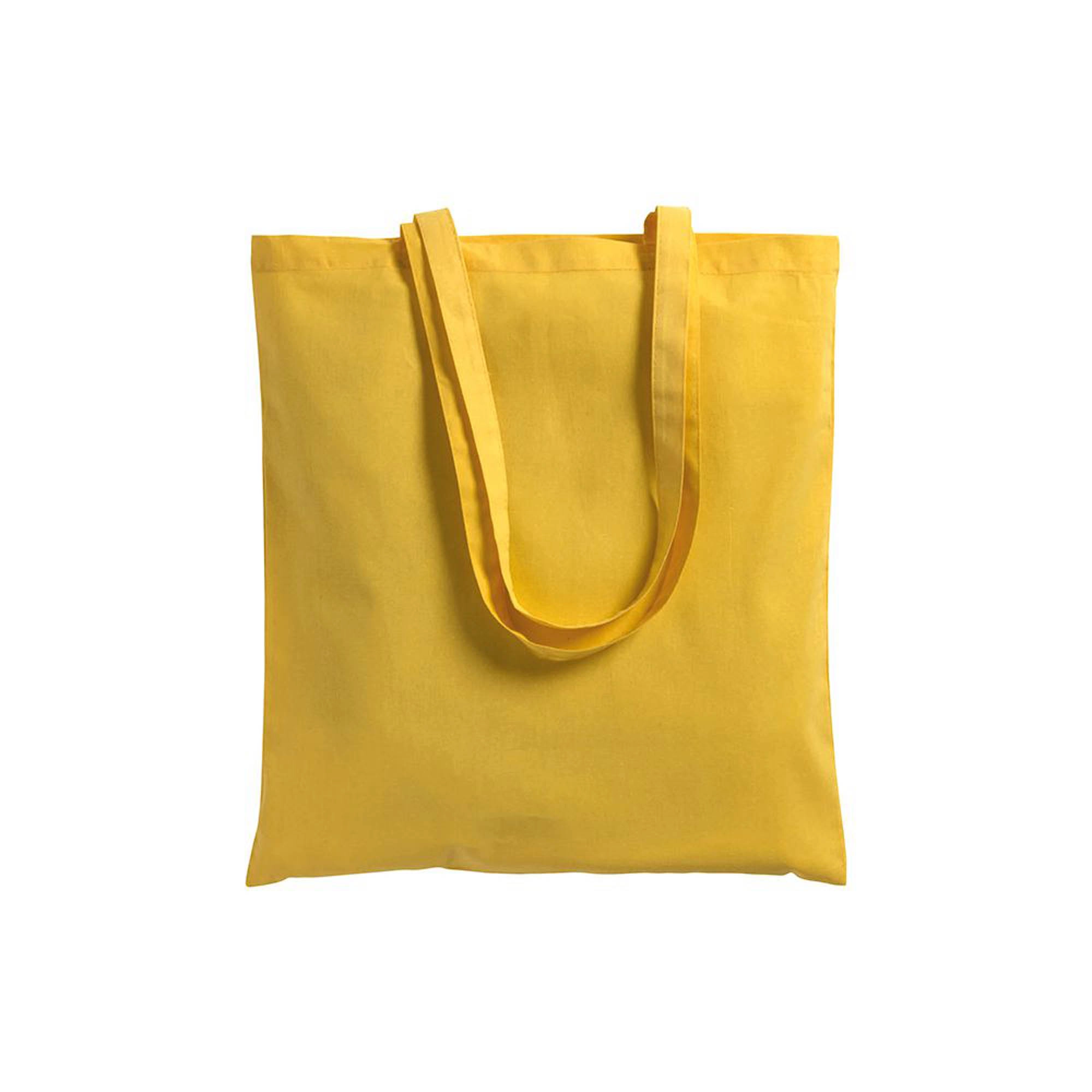 Immagine Shopper con soffietto in canvas 280 g/m2, manici lunghi