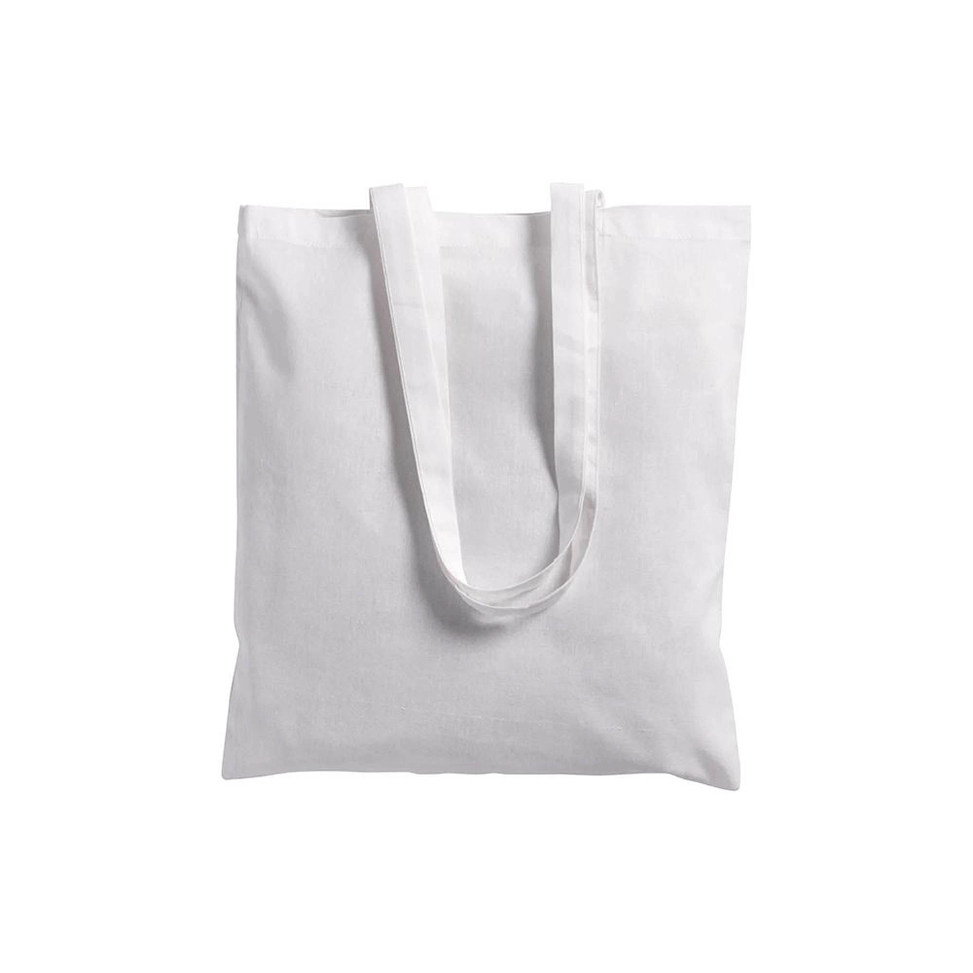 Immagine Shopper con soffietto in canvas 280 g/m2, manici lunghi