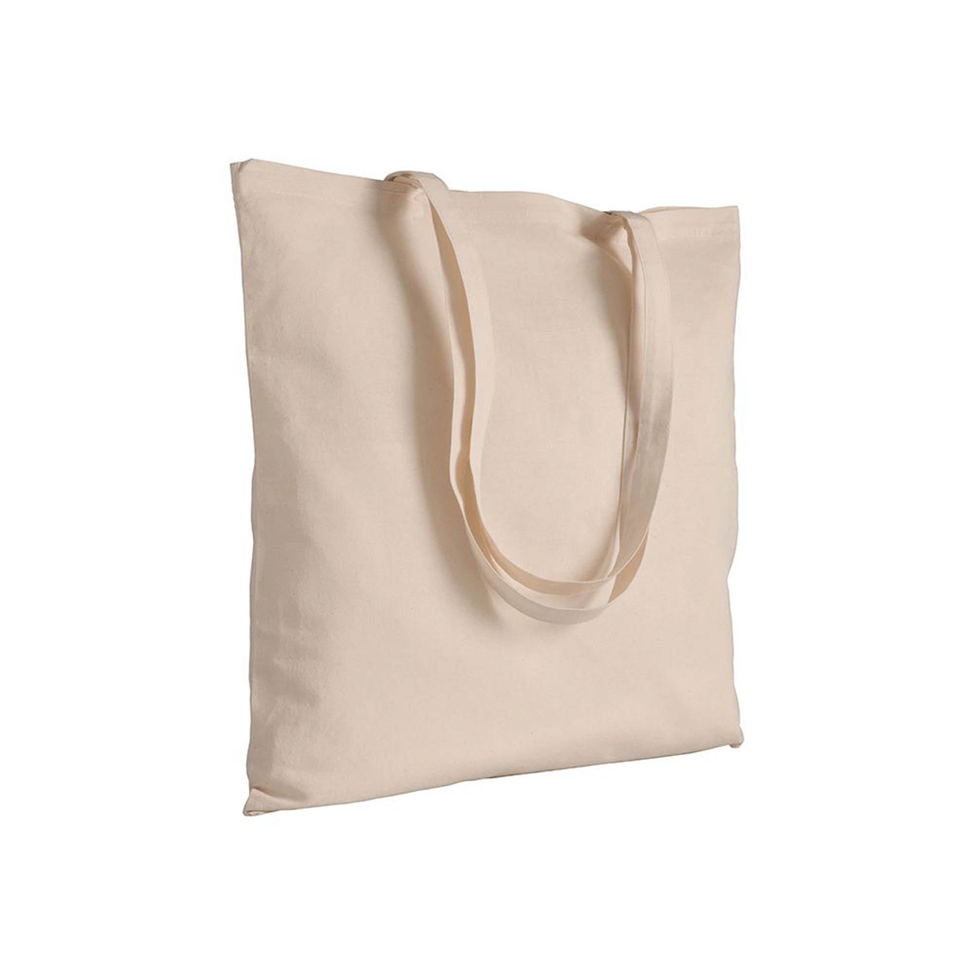 Immagine Shopper in cotone 220 g/m2, manici lunghi