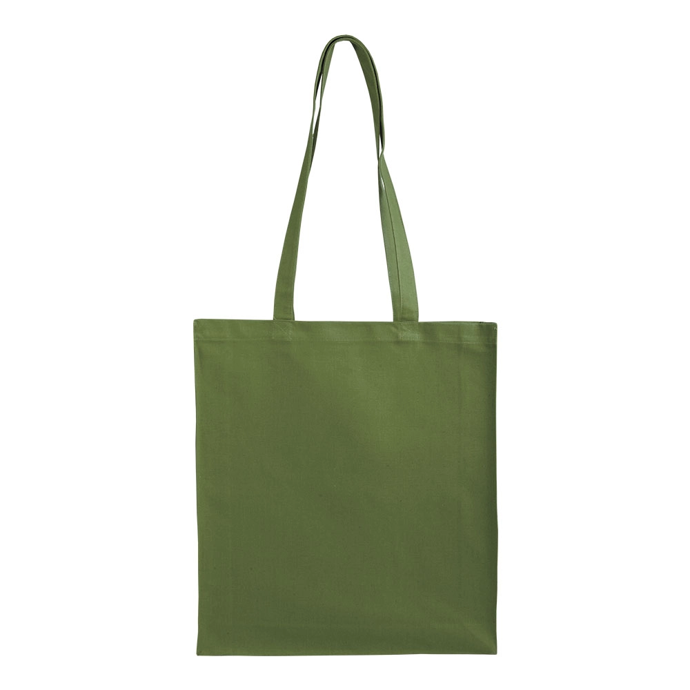 Immagine Shopper con soffietto in cotone 220 g/m2, manici lunghi