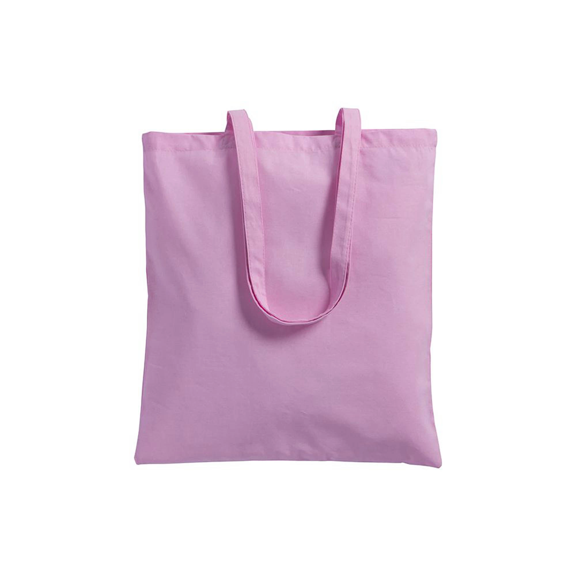 Immagine Shopper con soffietto in cotone 220 g/m2, manici lunghi
