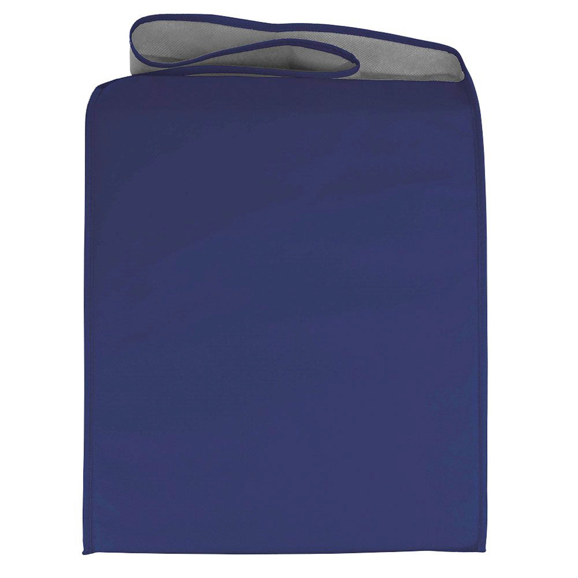 Immagine Shopper bicolore in TNT, tracolla e soffietto