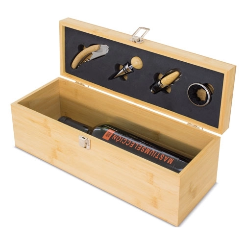 Immagine SET VINO IN BAMBÚ 