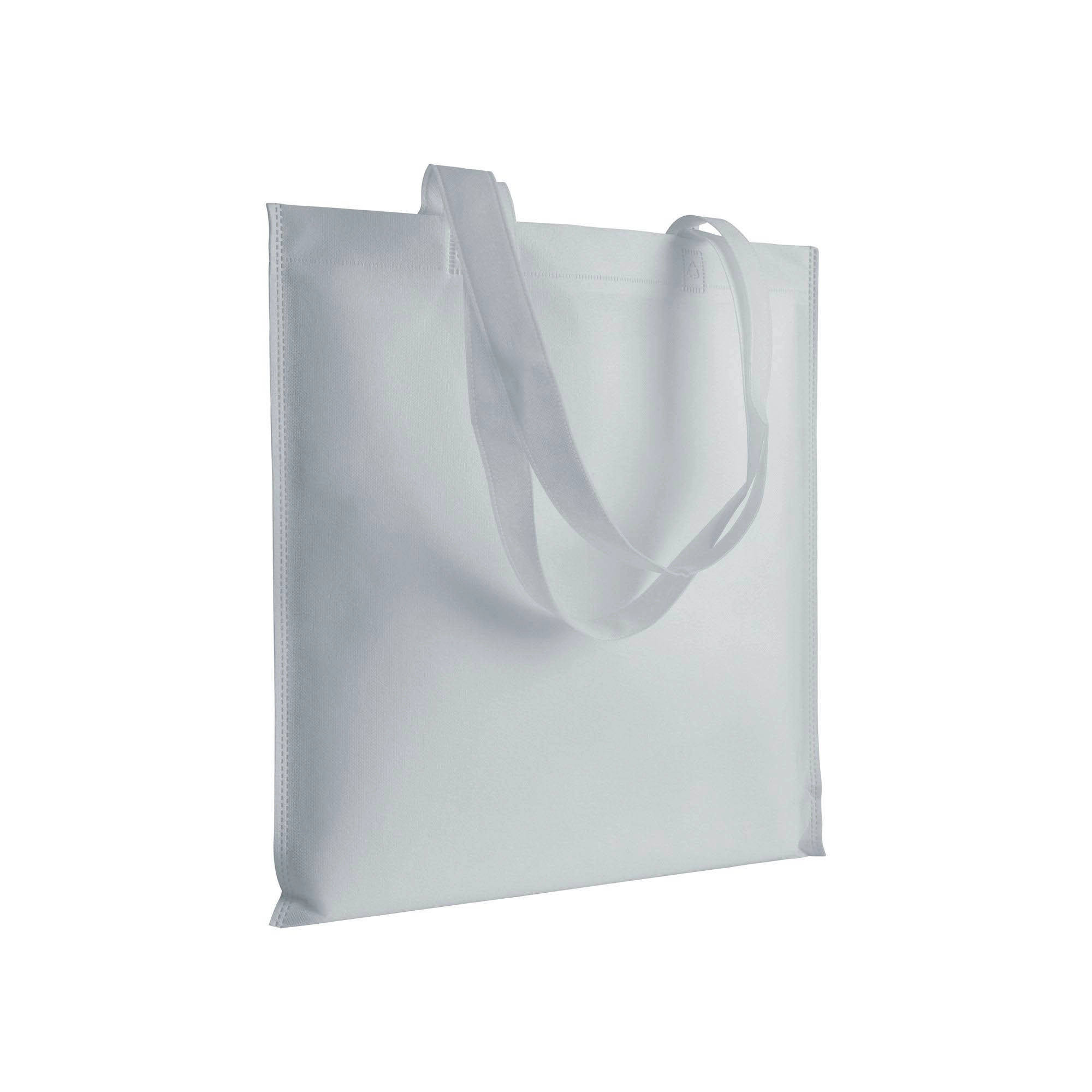 Immagine Shopper in TNT 70 g/m2 termosaldato, manici lunghi