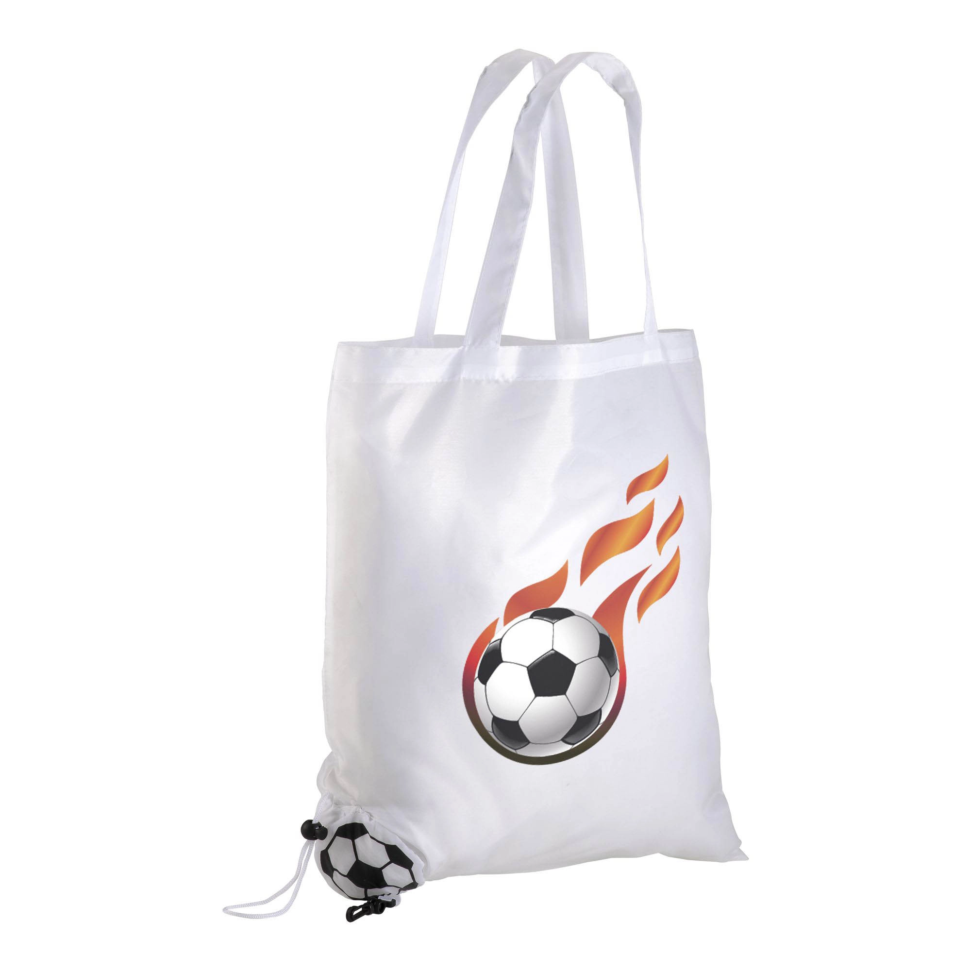 Immagine Shopper ripiegabile a forma di arancia, mora e limone in poliestere 190T