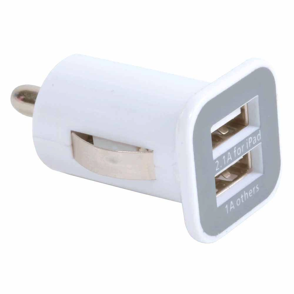 Immagine Micro caricabatterie USB da auto , con doppia porta USB