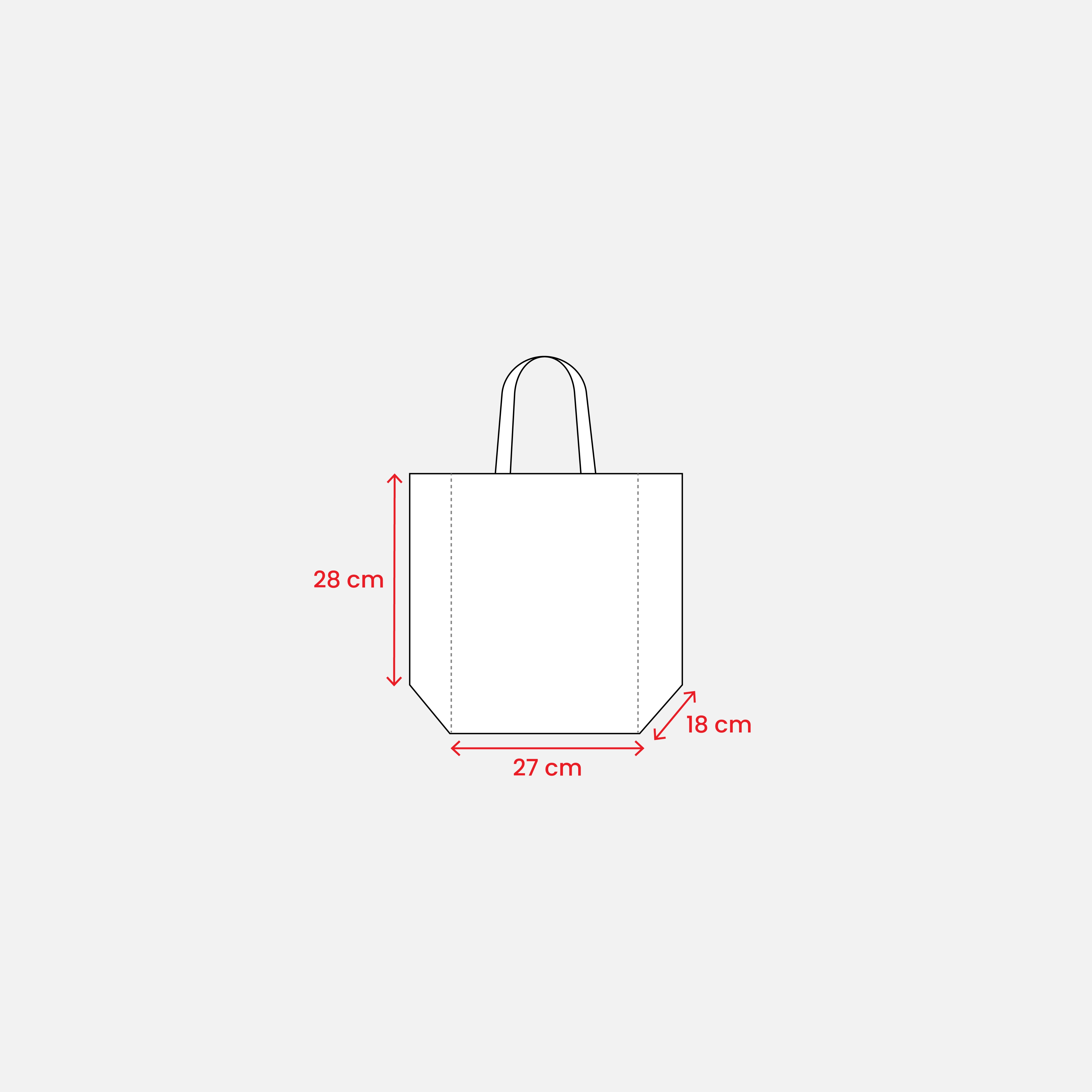 Immagine Shopper porta bottiglie (6 posti) in PP laminato 120 g/m2, manici corti a nastro