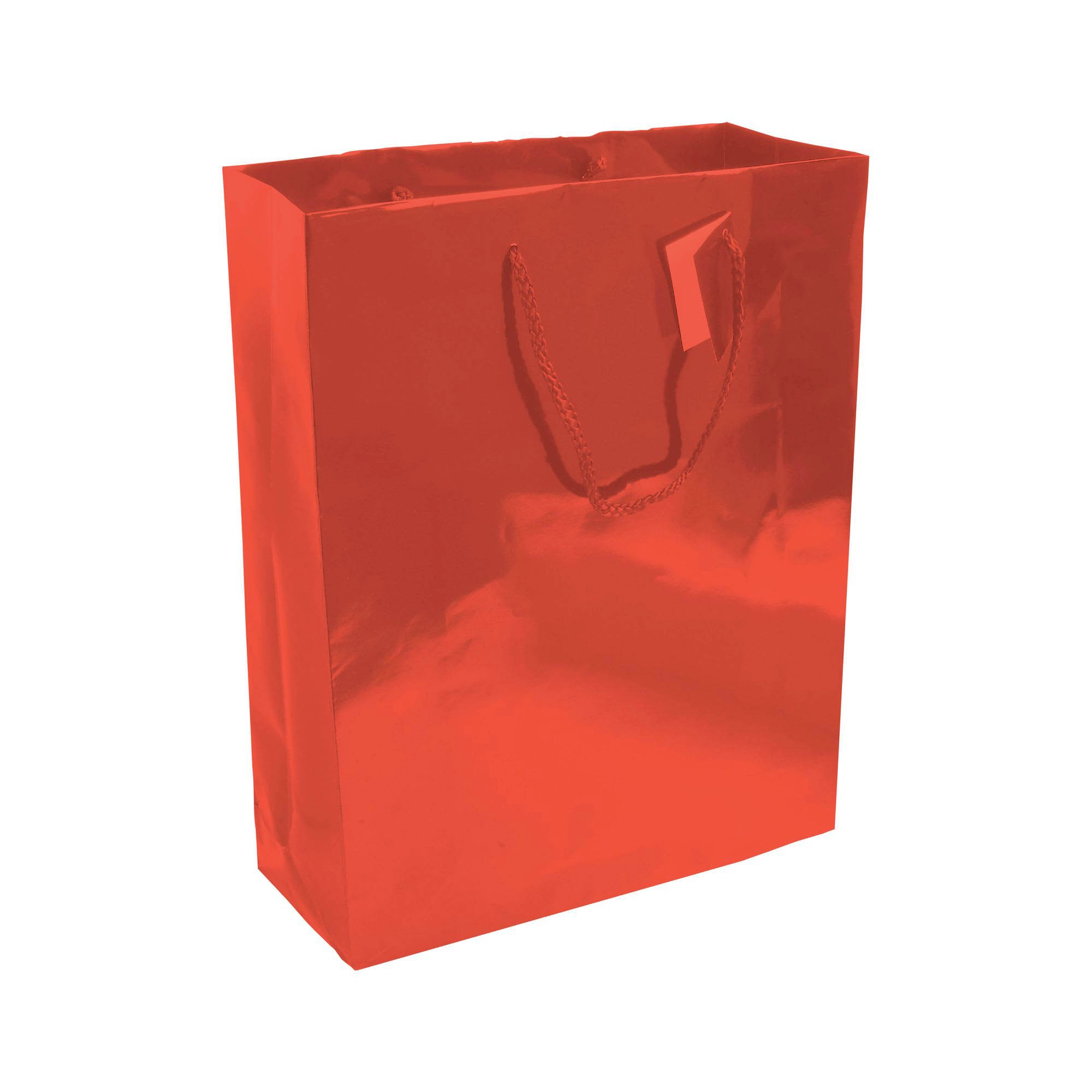 Immagine Shopper con soffietto in carta laminata 157 g/m2 con rinforzo alla base
