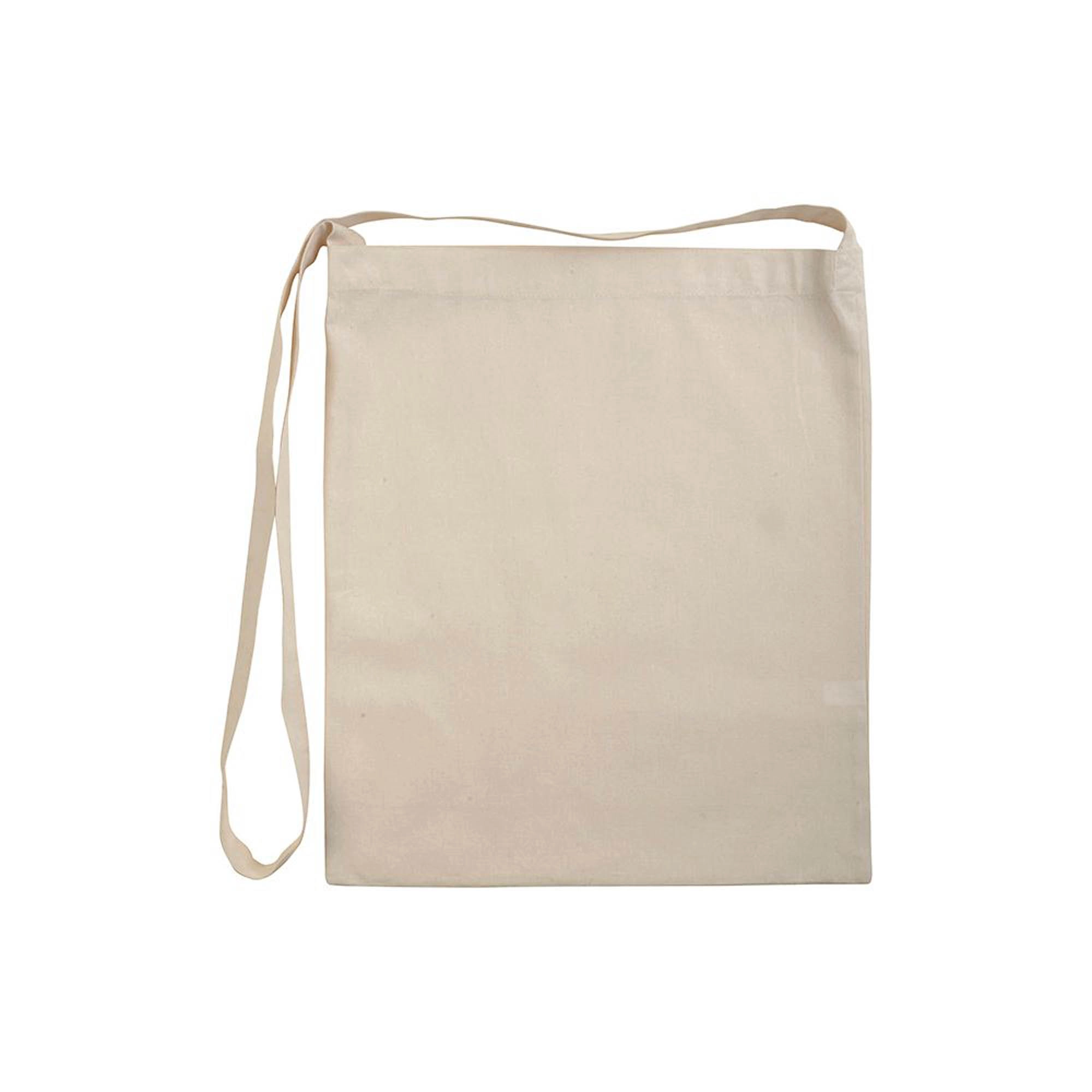 Immagine Shopper in cotone 130 g/m2 con tracolla 3 x 118 cm
