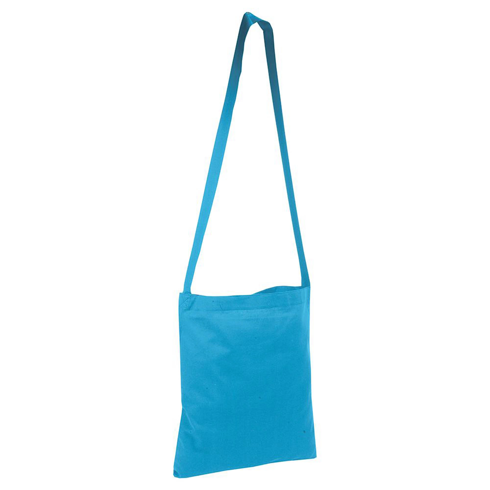 Immagine Shopper in cotone 130 g/m2 con tracolla