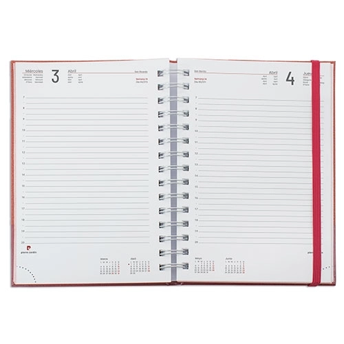 Immagine AGENDA P.CARDIN CON ANELLI 