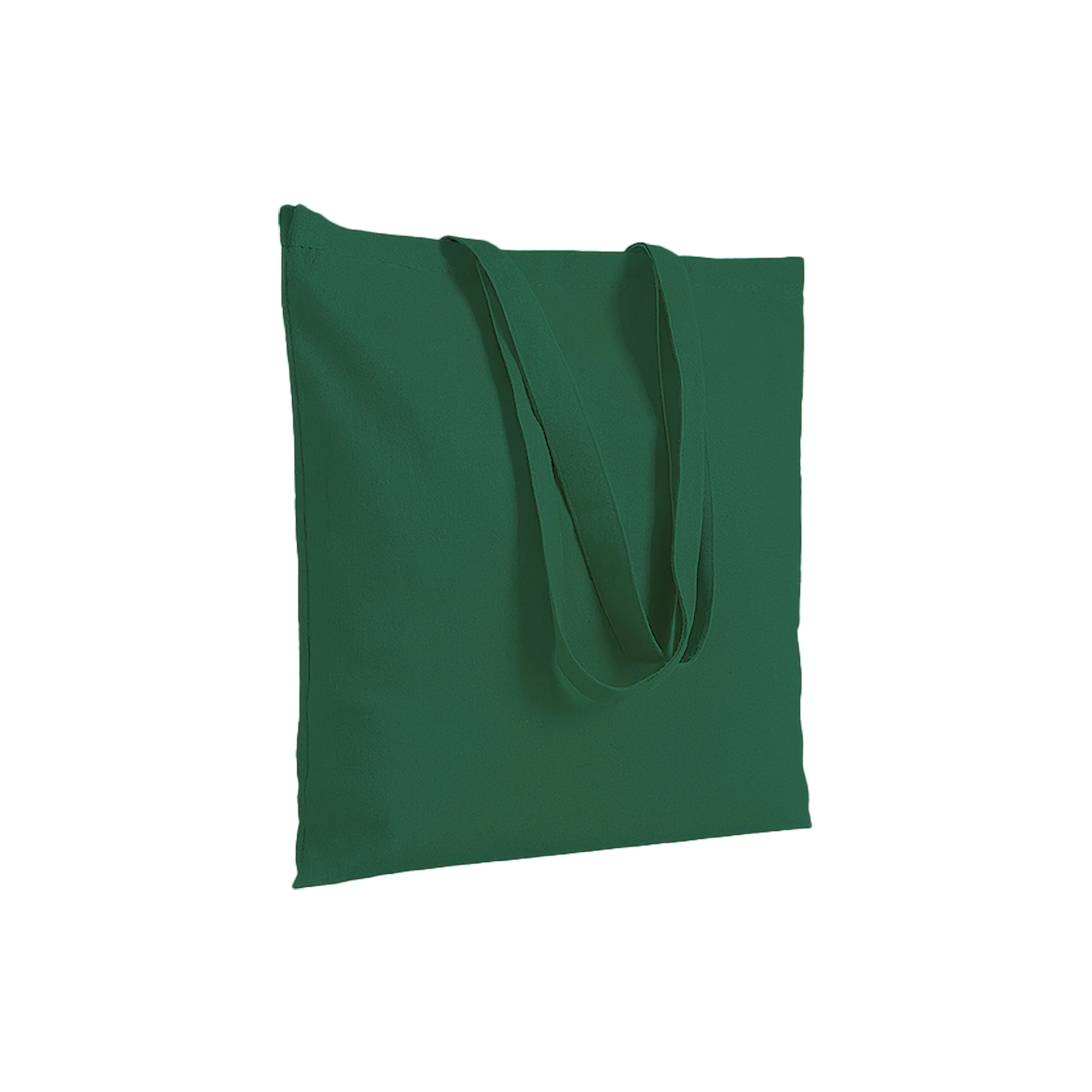 Immagine Shopper in cotone 130 g/m2, manici lunghi