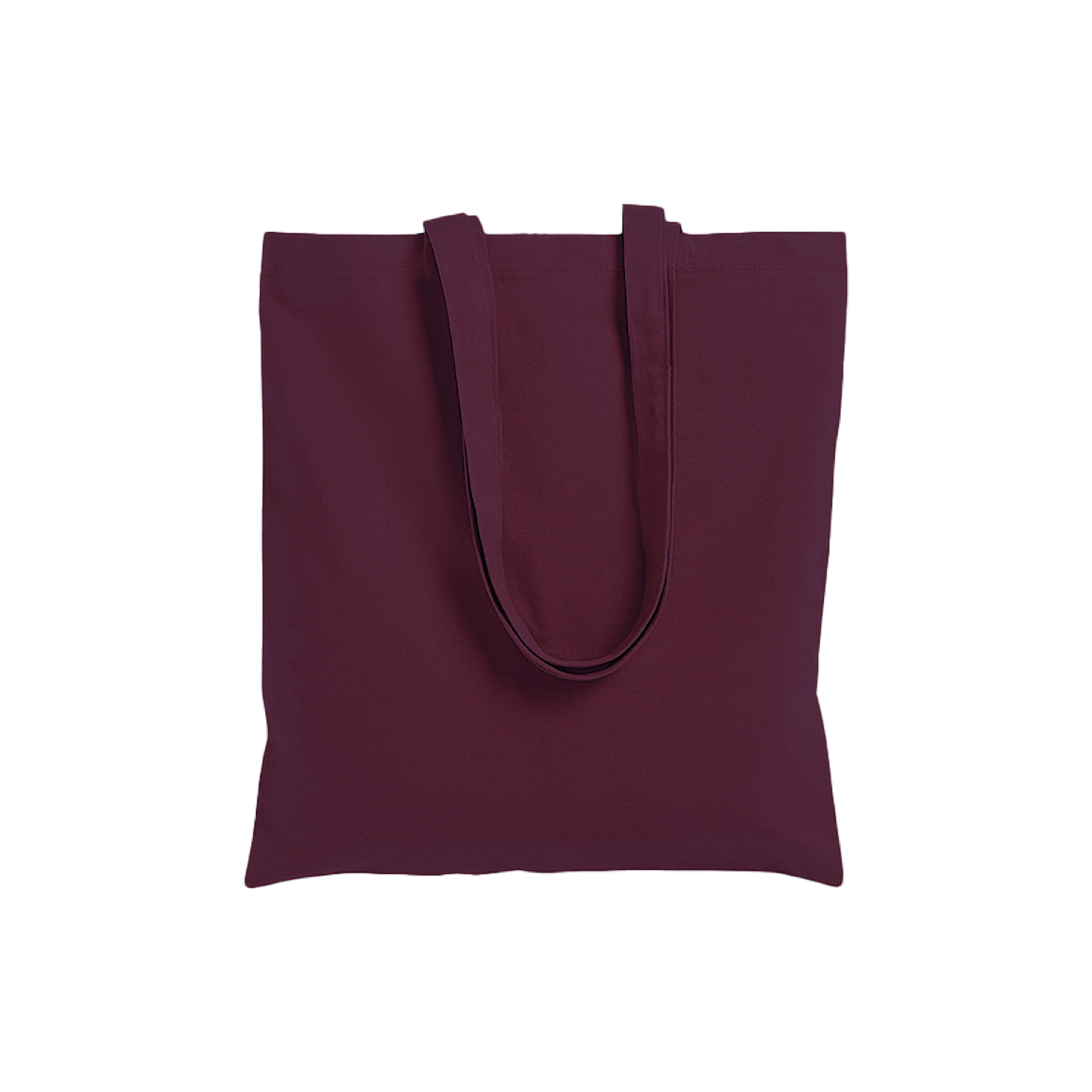 Immagine Shopper in cotone 130 g/m2, manici lunghi