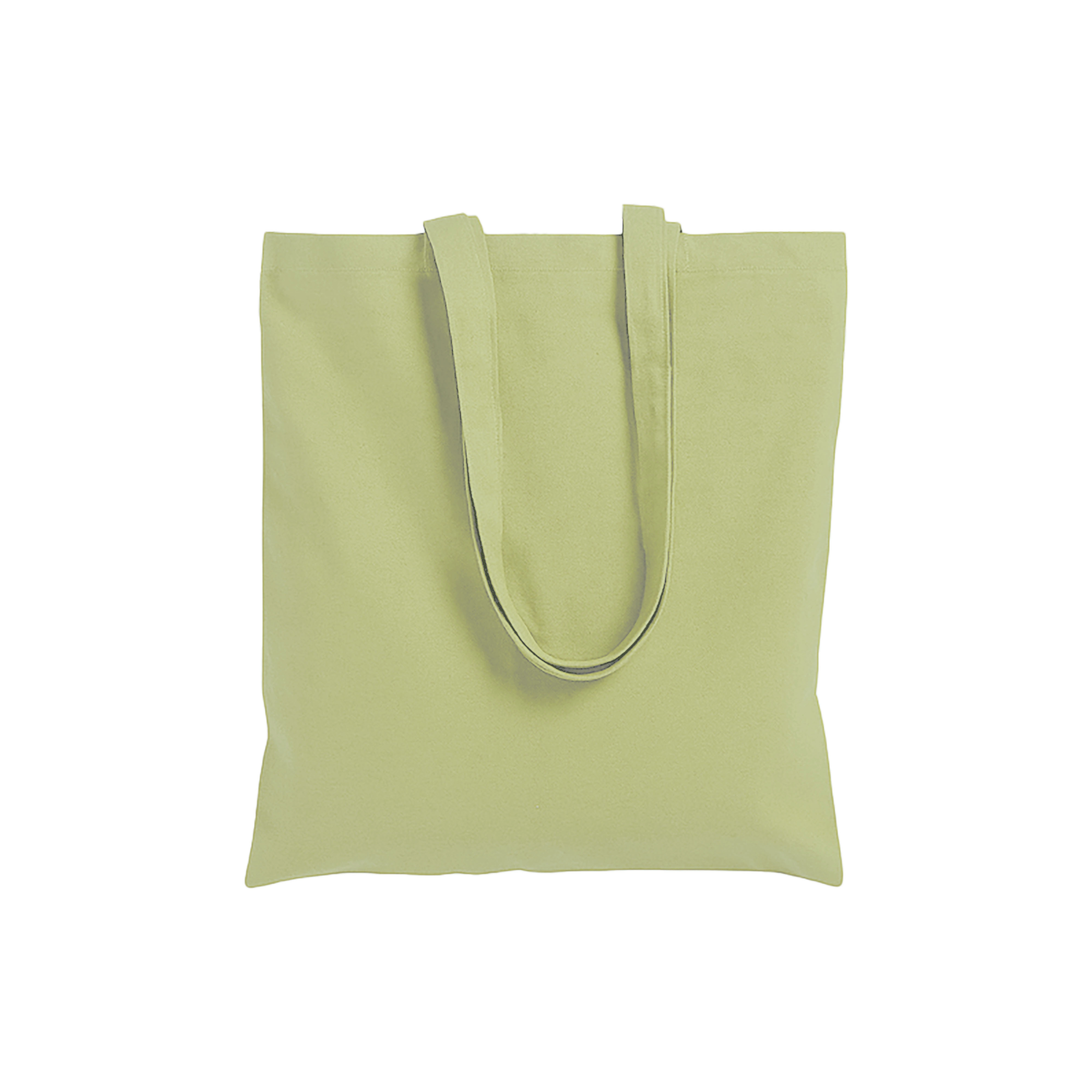 Immagine Shopper in cotone 130 g/m2, manici lunghi