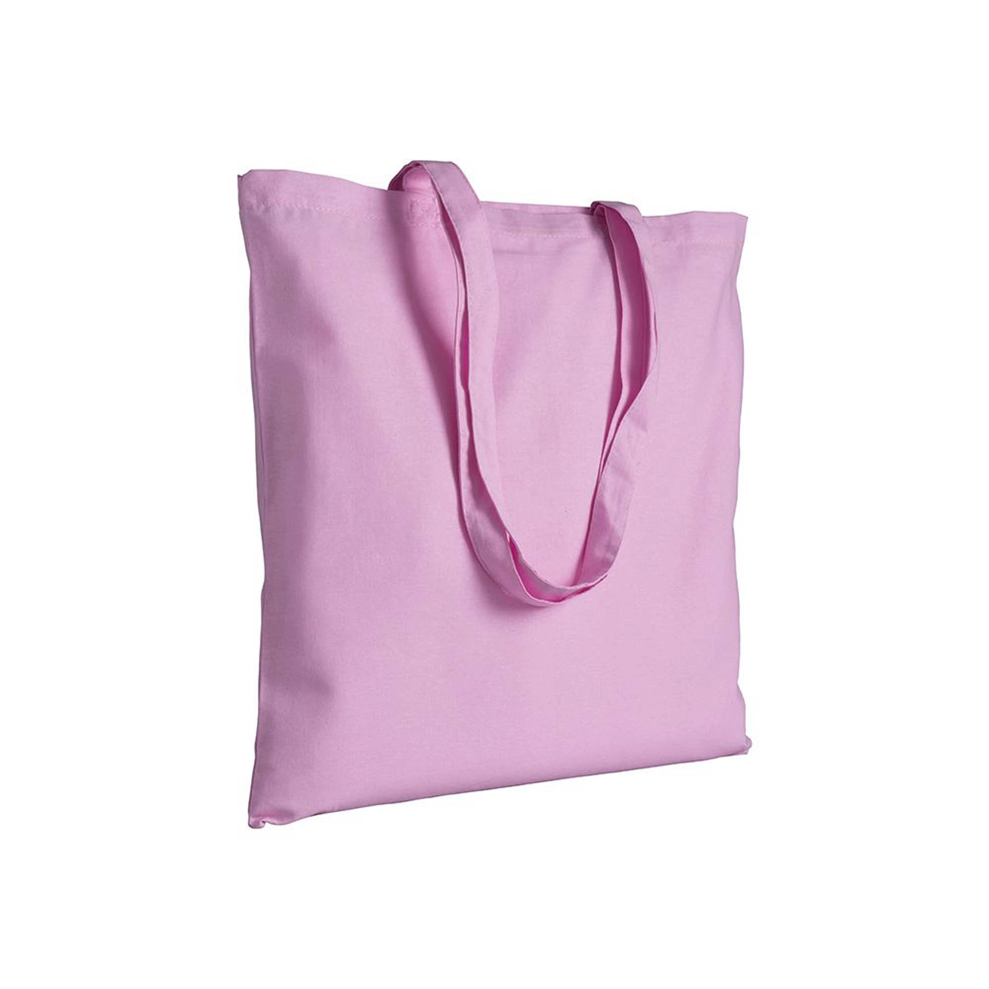 Immagine Shopper in cotone 130 g/m2, manici lunghi
