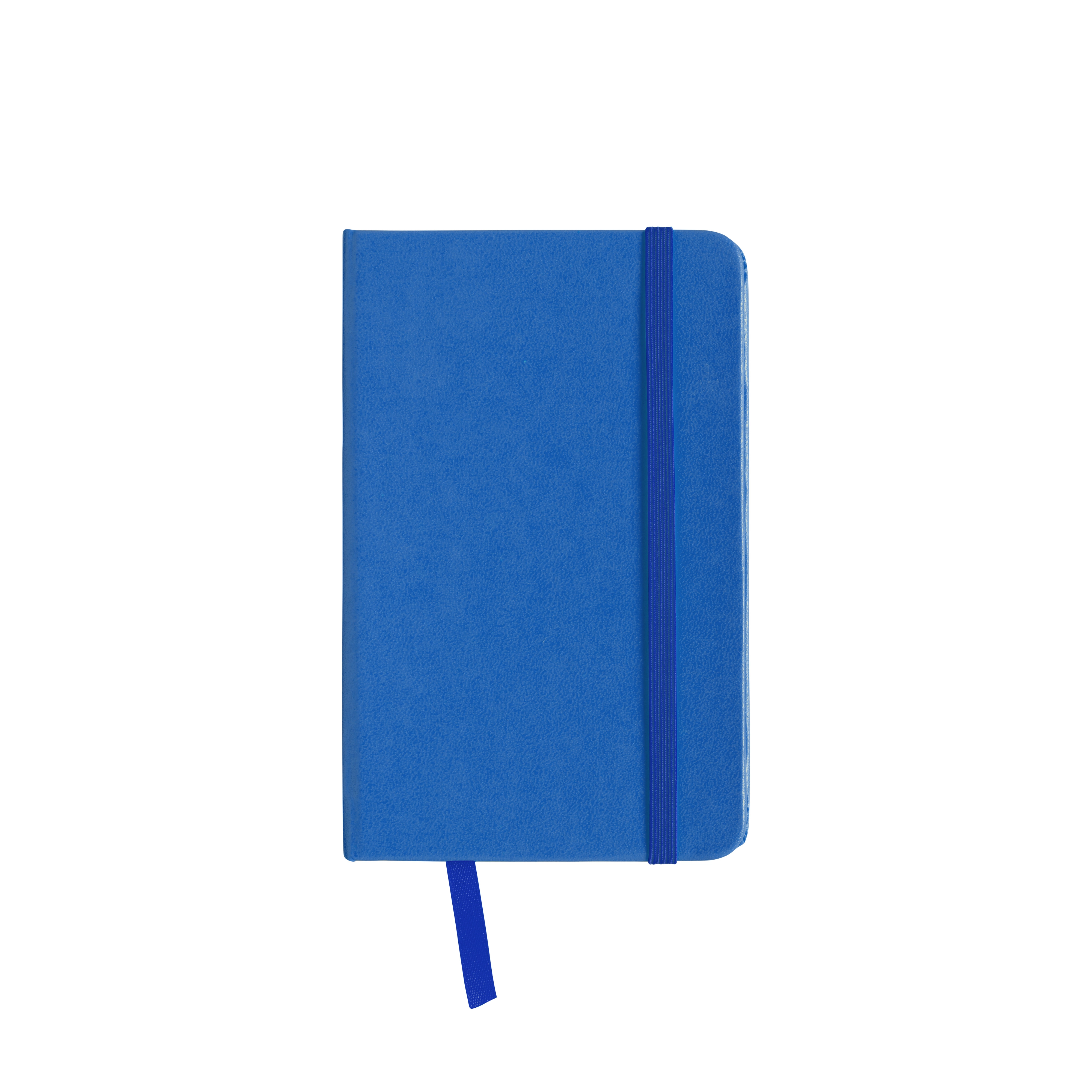 Immagine Quaderno in PVC con elastico colorato, fogli bianchi (80 pag.), segnalibro in raso