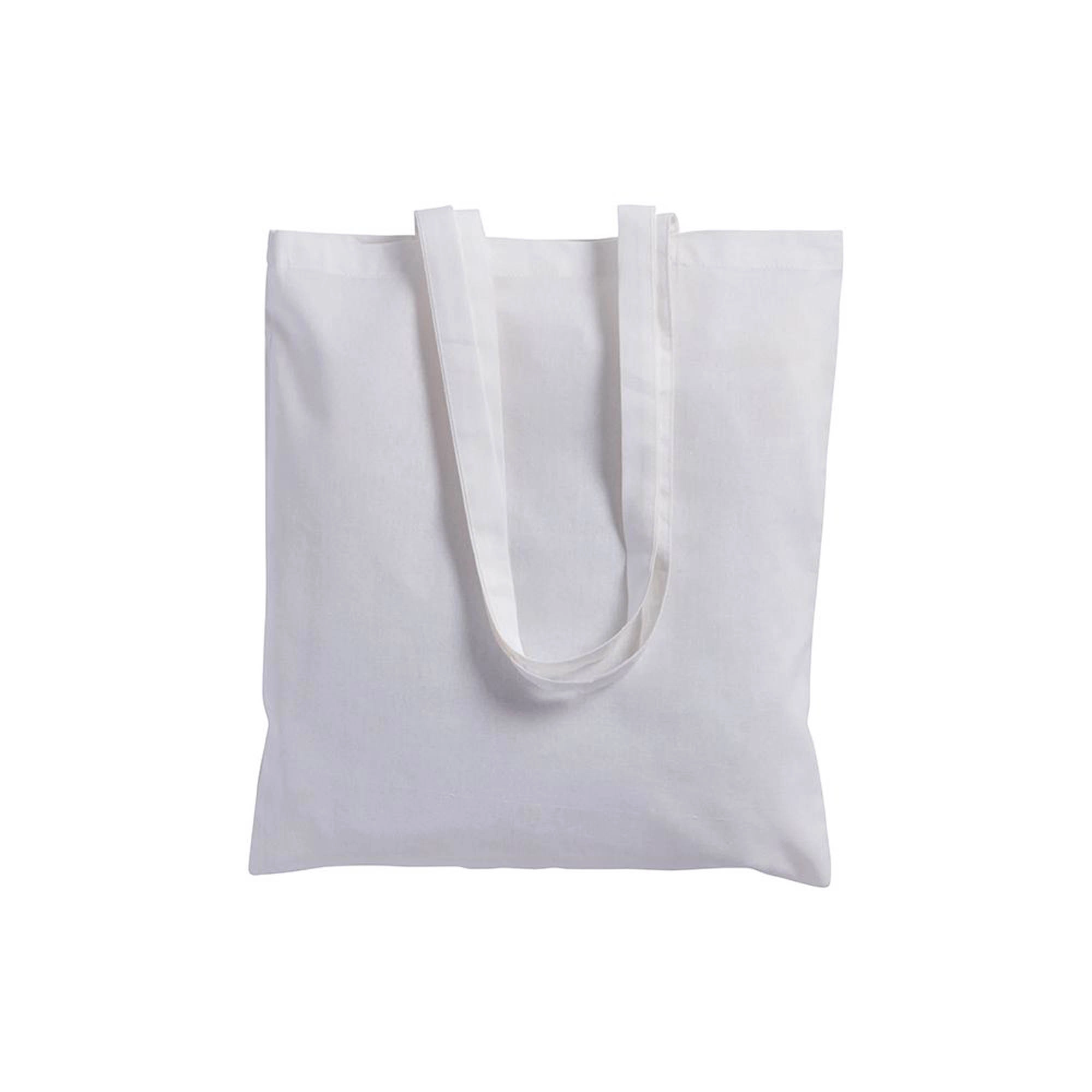 Immagine Shopper in cotone, manici lunghi