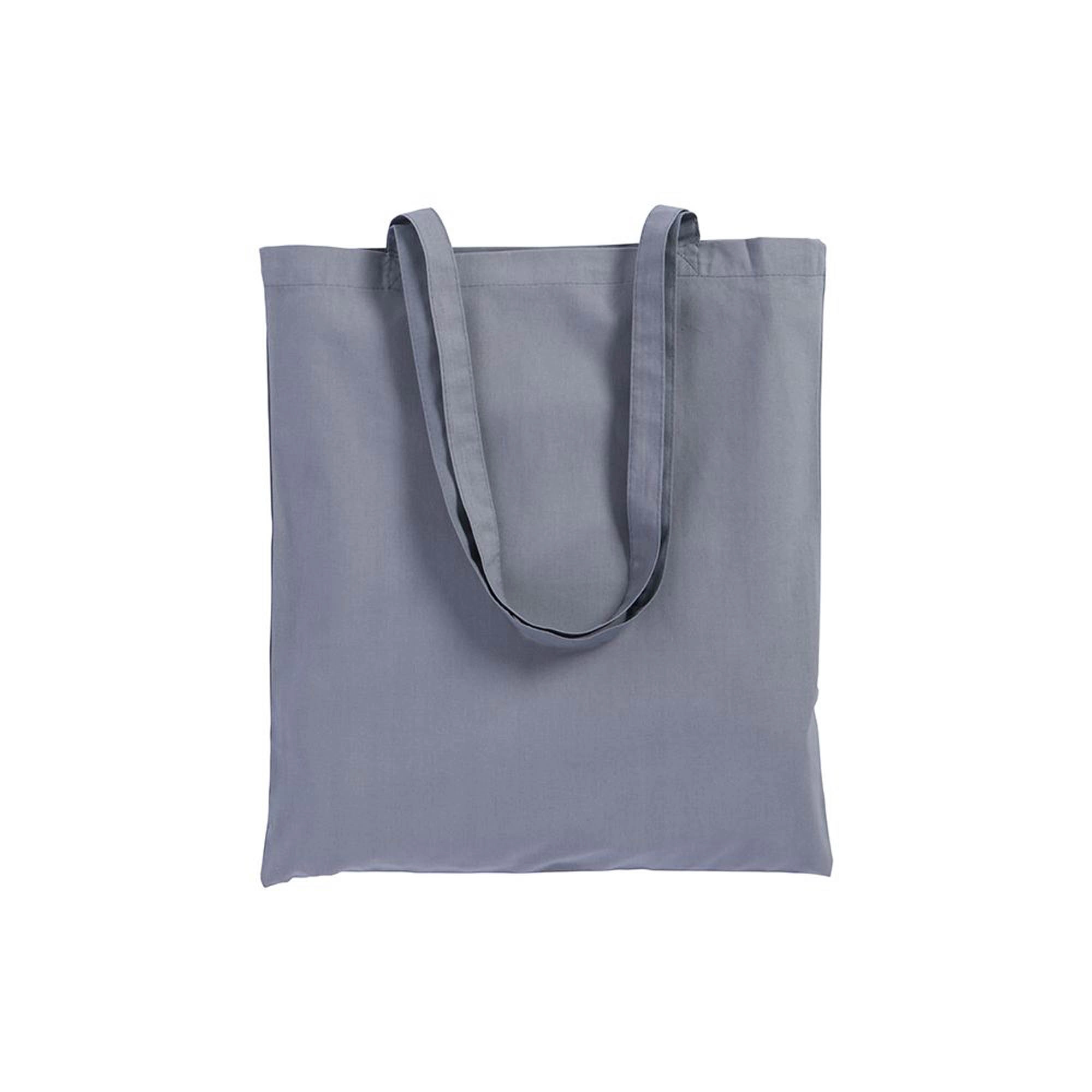 Immagine Shopper in cotone, manici lunghi