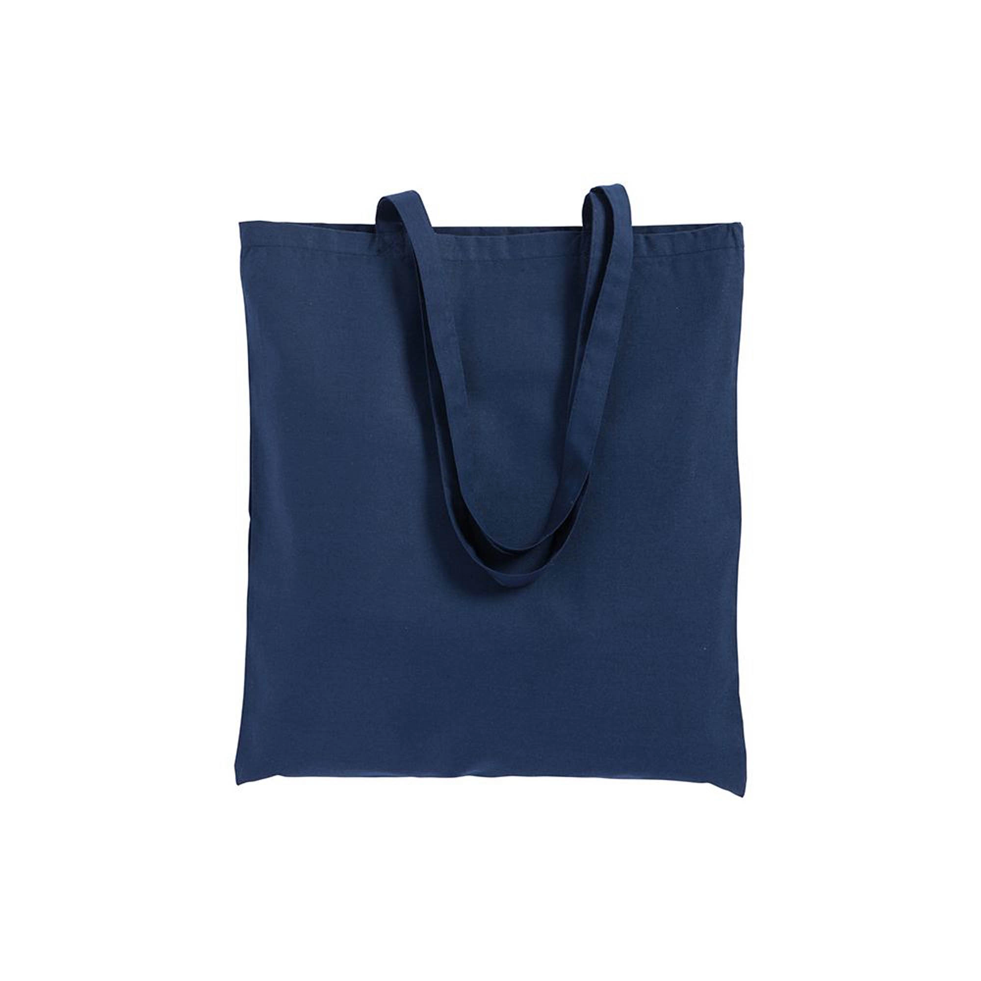 Immagine Shopper in cotone, manici lunghi