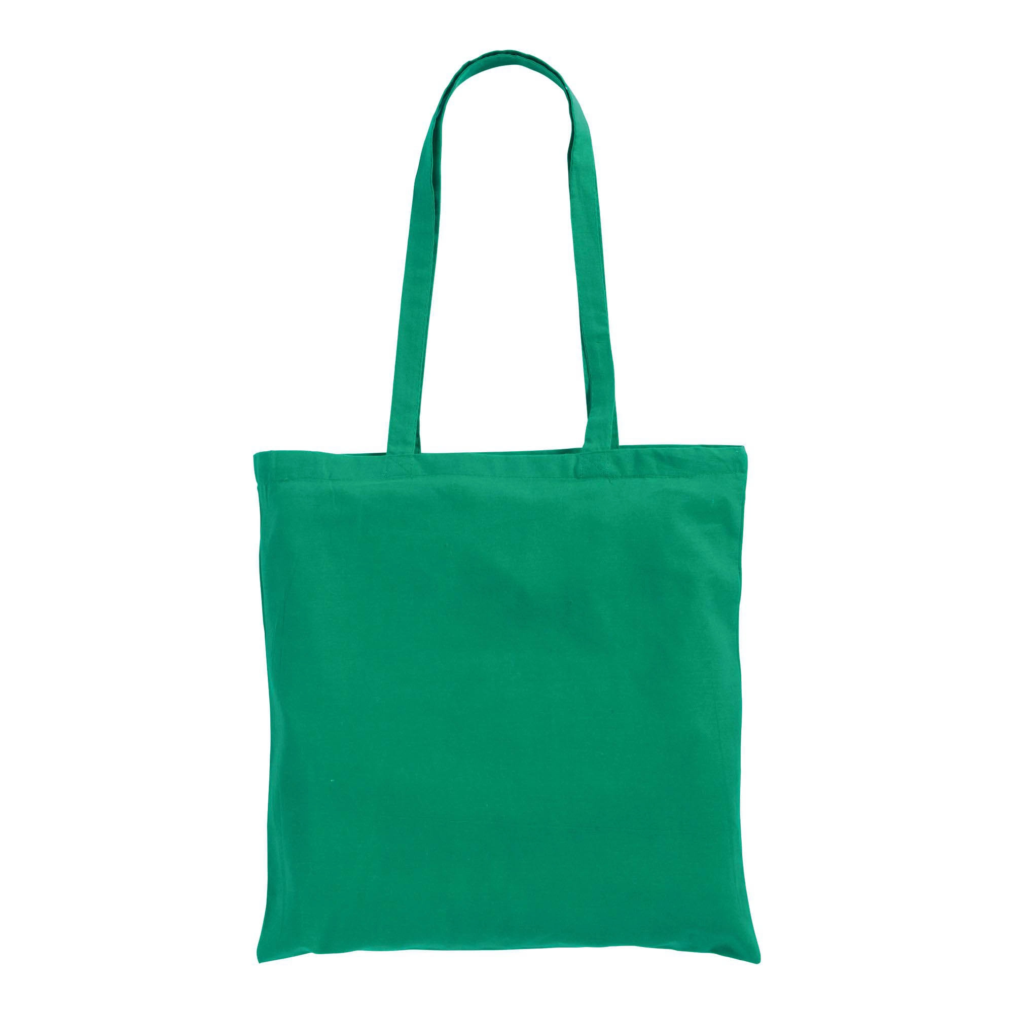 Immagine Shopper in cotone, manici lunghi