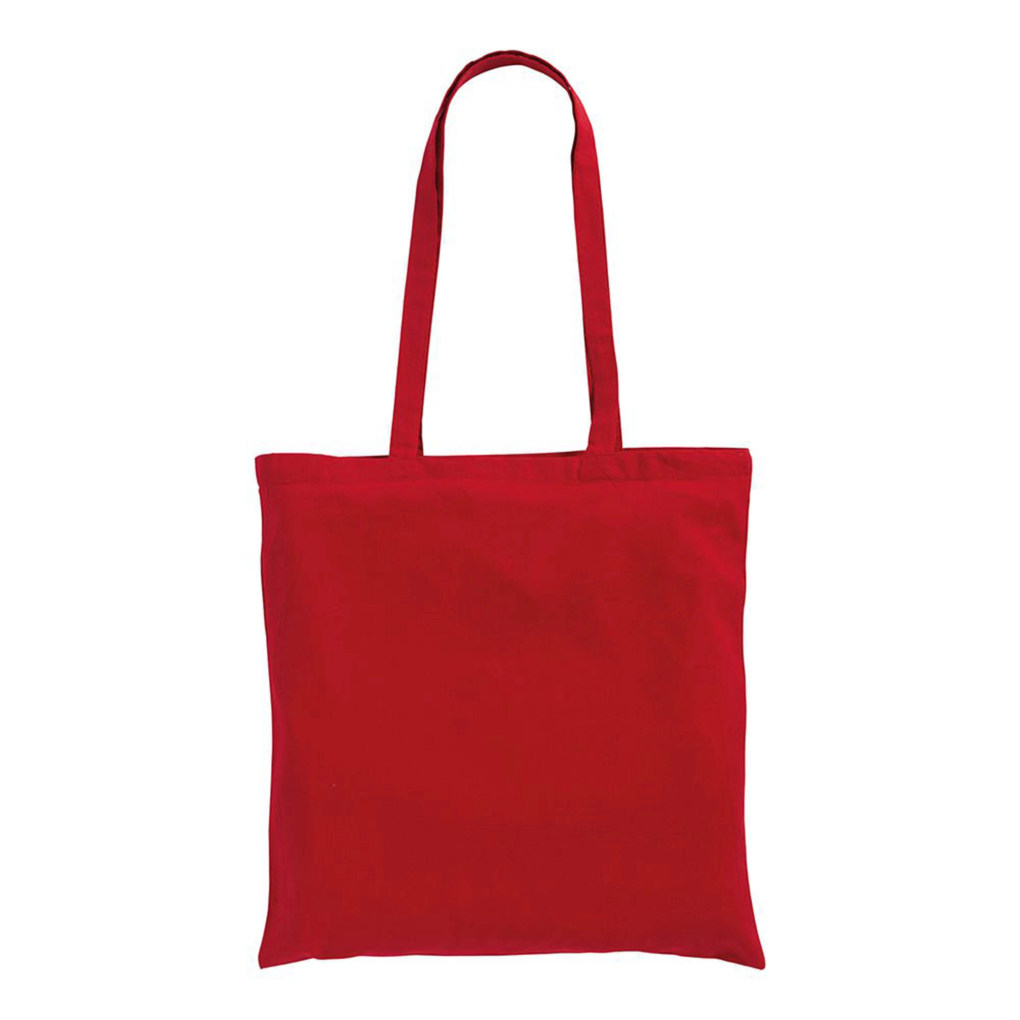 Immagine Shopper in cotone, manici lunghi