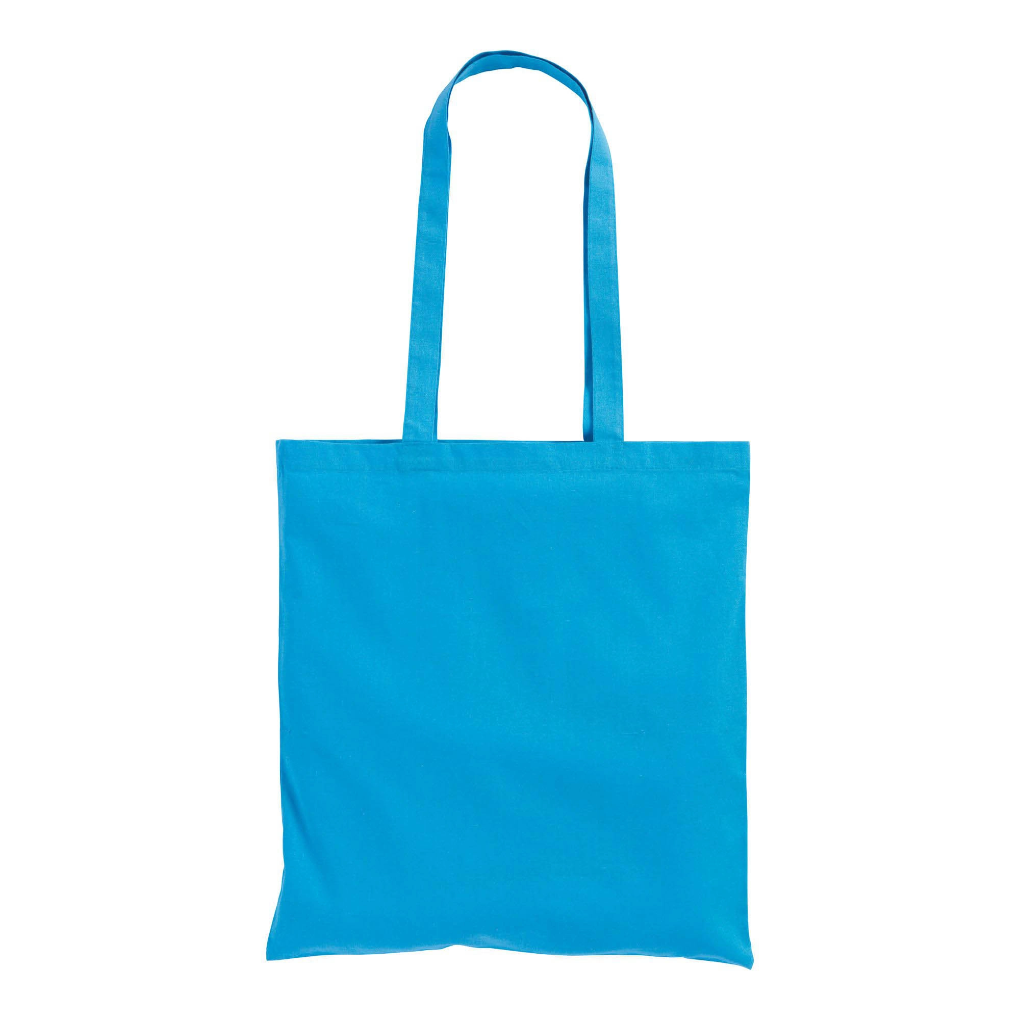 Immagine Shopper in cotone, manici lunghi
