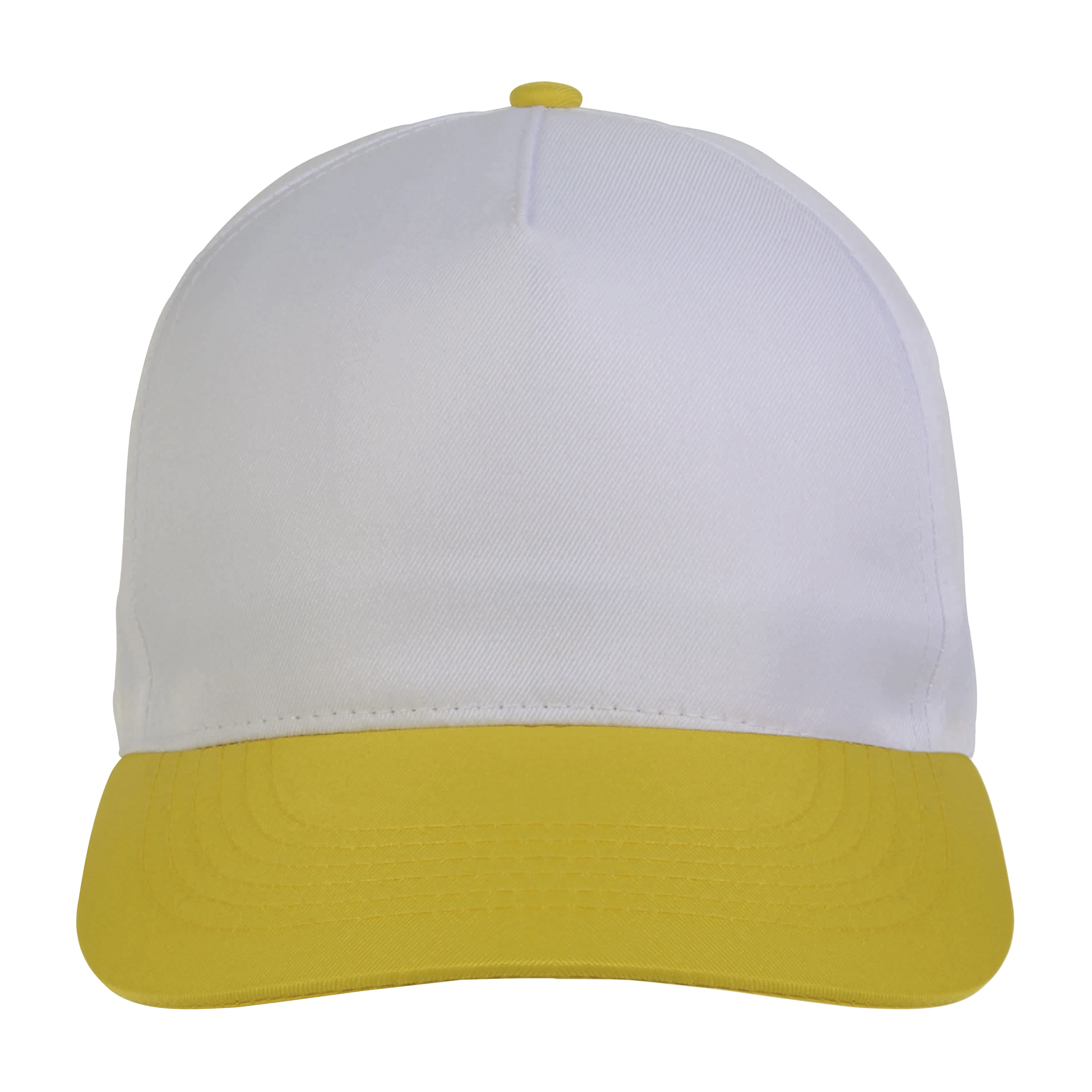 Immagine Cappellino in poliestere, 5 pannelli, regolazione a velcro