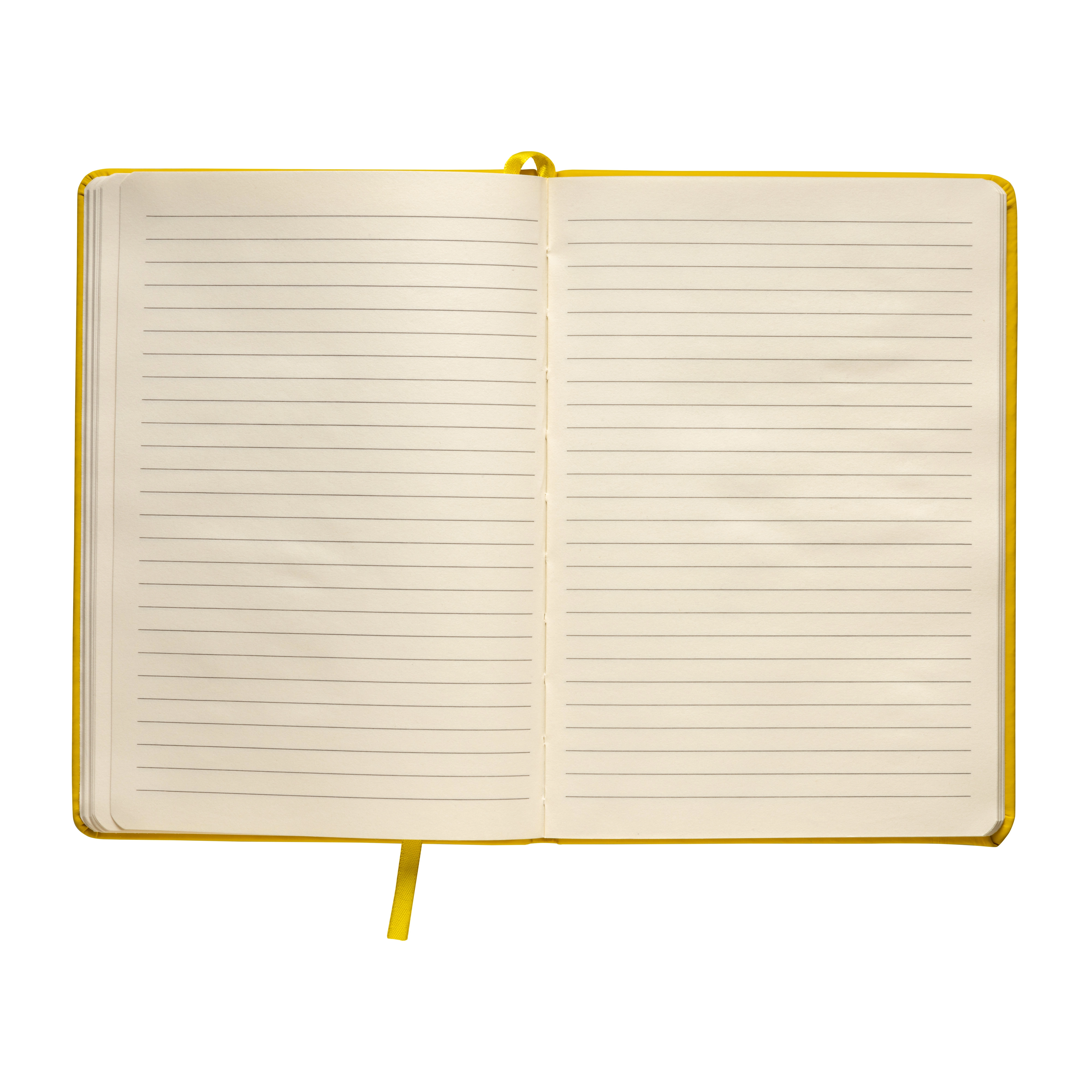 Immagine Quaderno in PU con elastico colorato, fogli a righe (80 pag.) colore avorio, segnalibro in