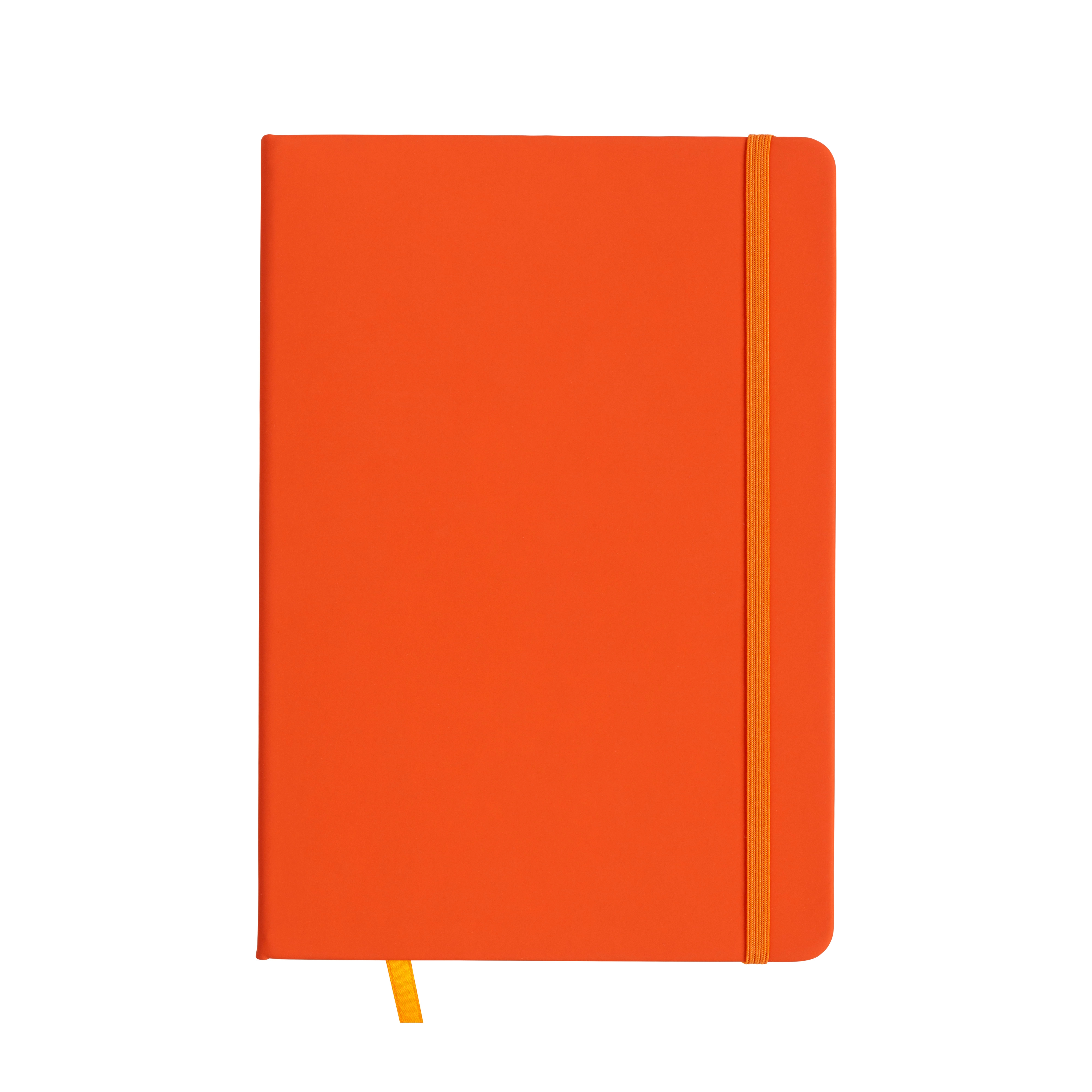 Immagine Quaderno in PU con elastico colorato, fogli a righe (80 pag.) colore avorio, segnalibro in