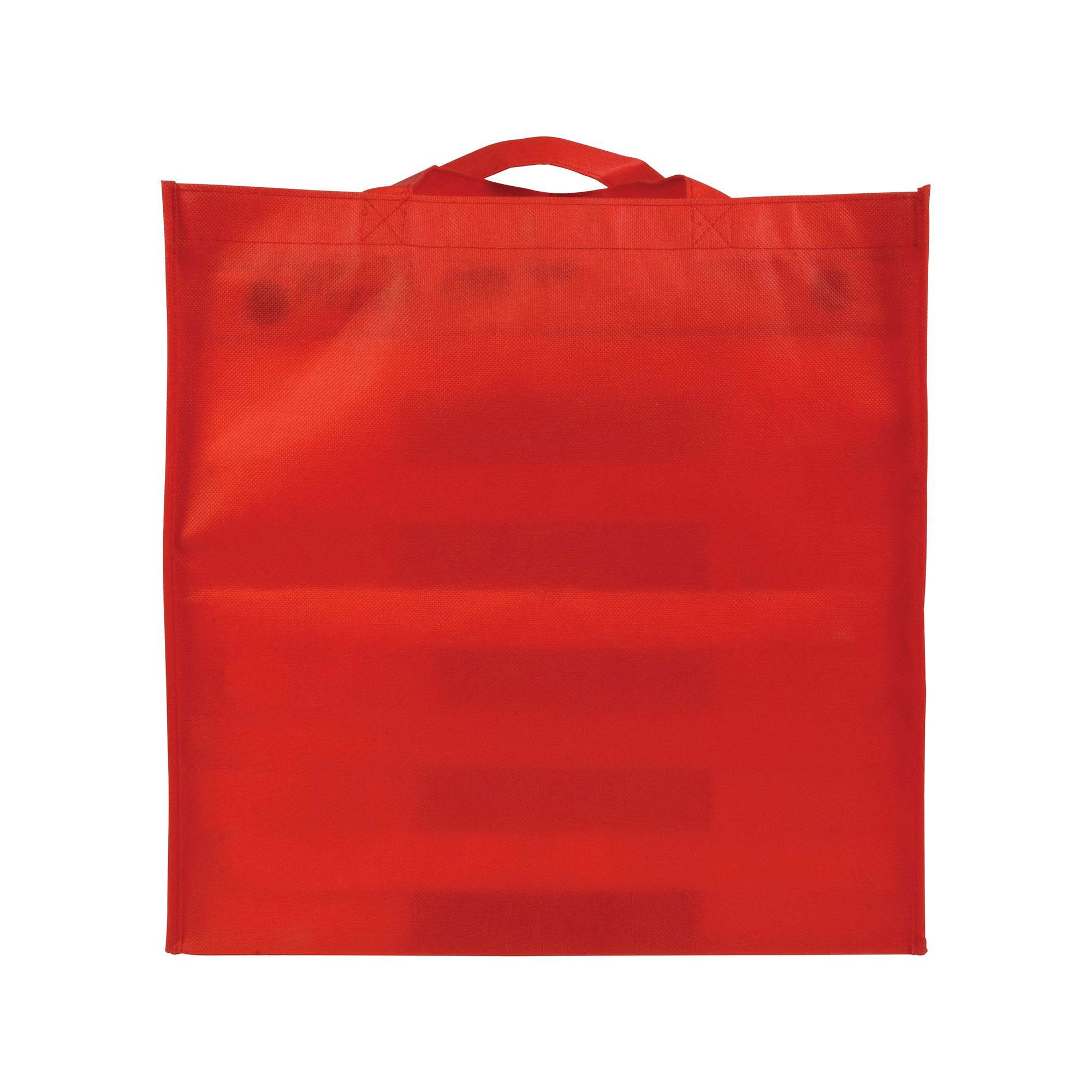 Immagine Shopper in formato cartone da pizza in TNT 80 g/m2