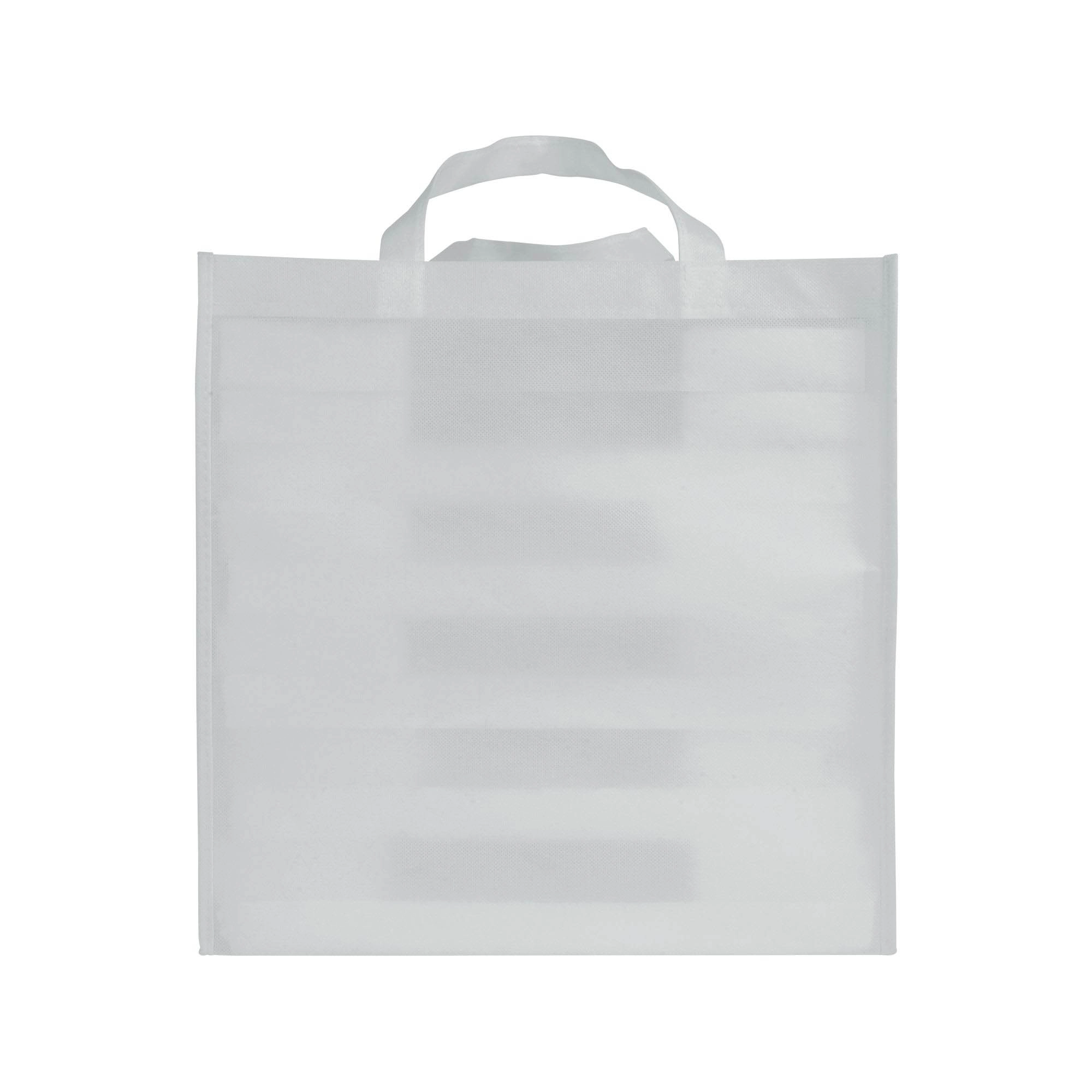 Immagine Shopper in formato cartone da pizza in TNT 80 g/m2