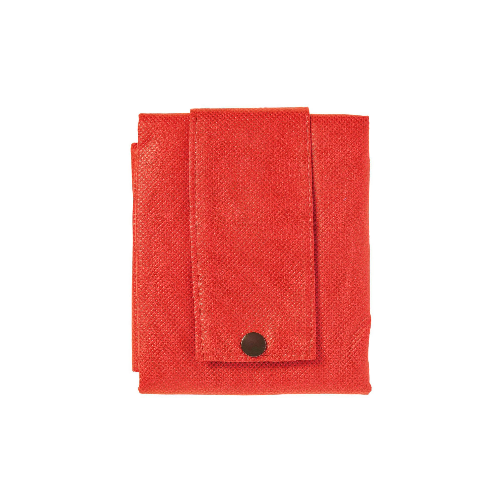 Immagine Shopper ripiegabile con soffietto in TNT 80 g/m2, manici corti