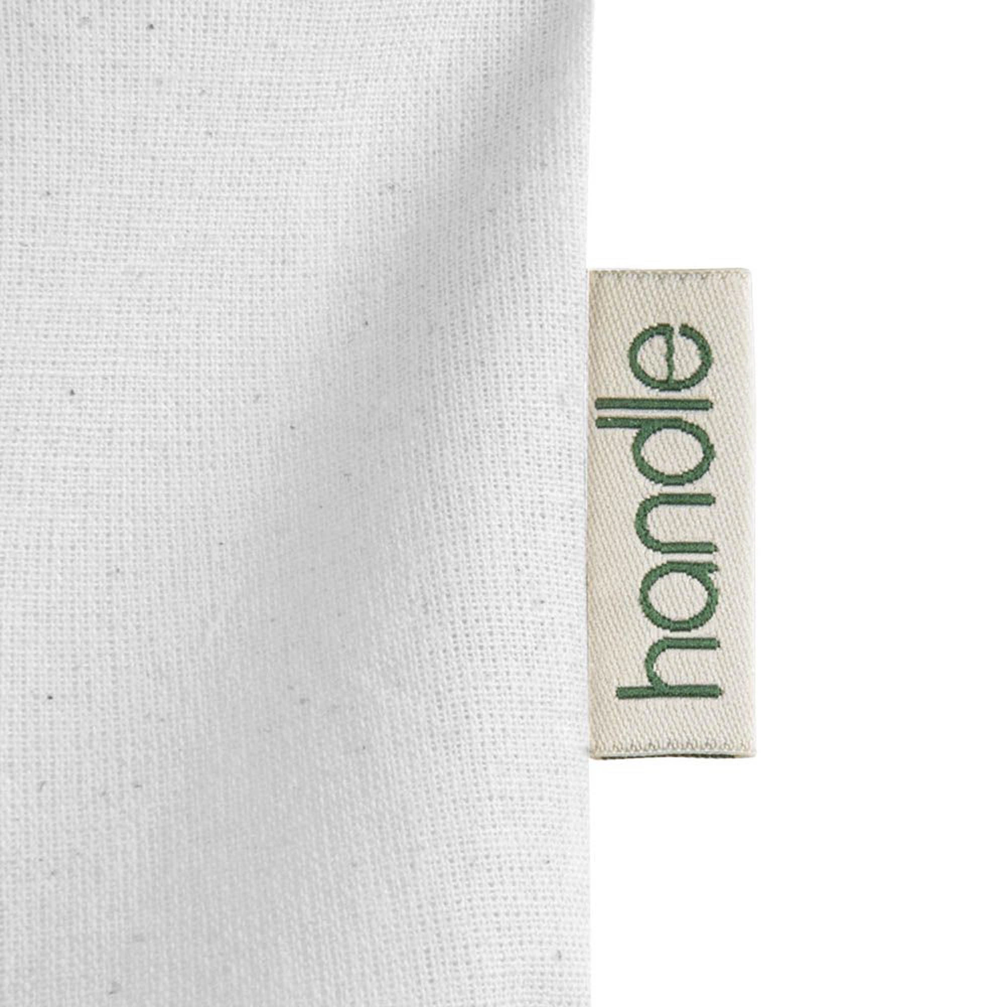 Immagine Shopper in cotone biologico 140 g/m2, manici lunghi