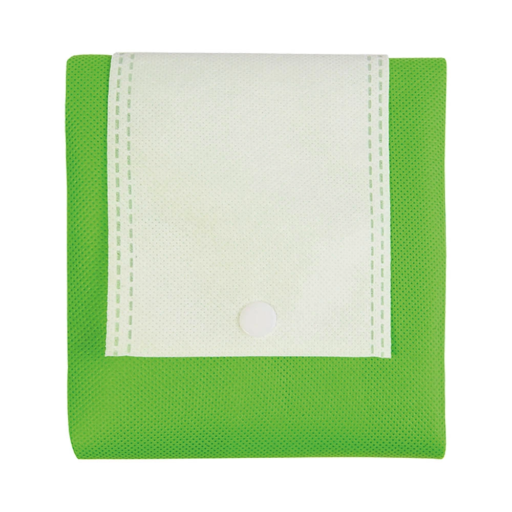 Immagine Shopper ripiegabile in TNT 80 g/m2 termosaldato, manici corti