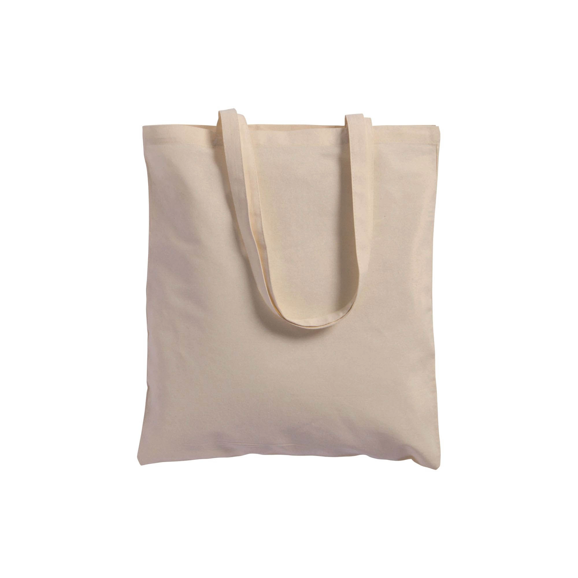 Immagine Shopper in cotone 180 g/m2 ,manici lunghi