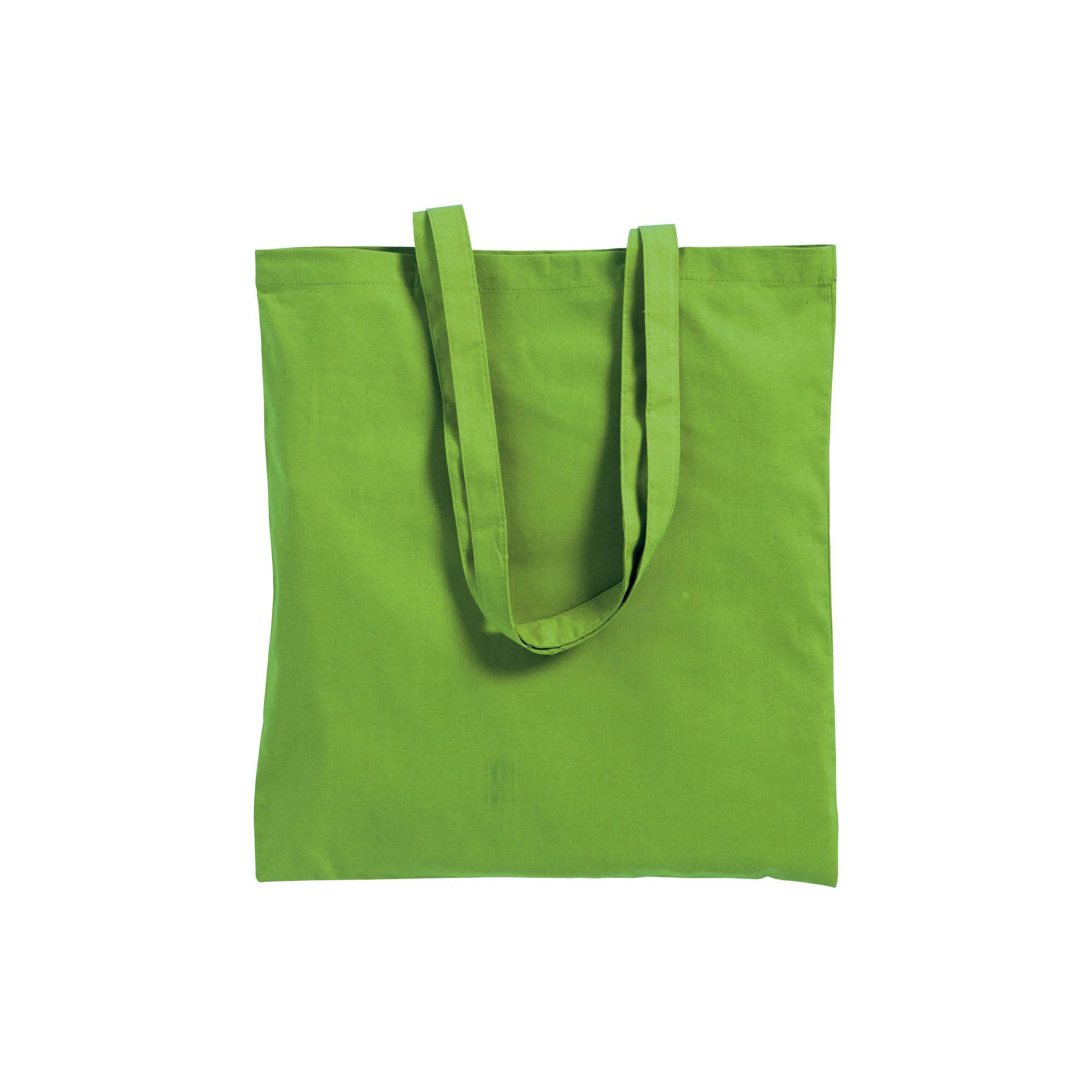 Immagine Shopper in cotone 180 g/m2, manici lunghi